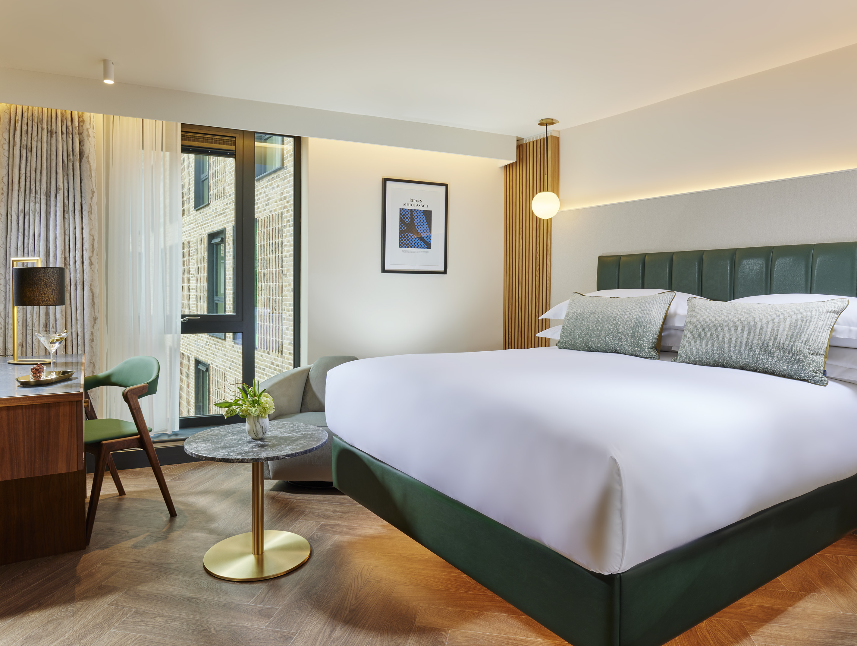 Double Single King Size Bed