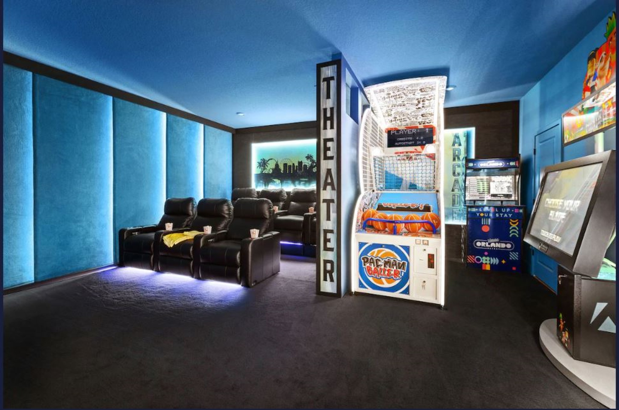 Home Six Bedrooms with More Than Three Bathrooms