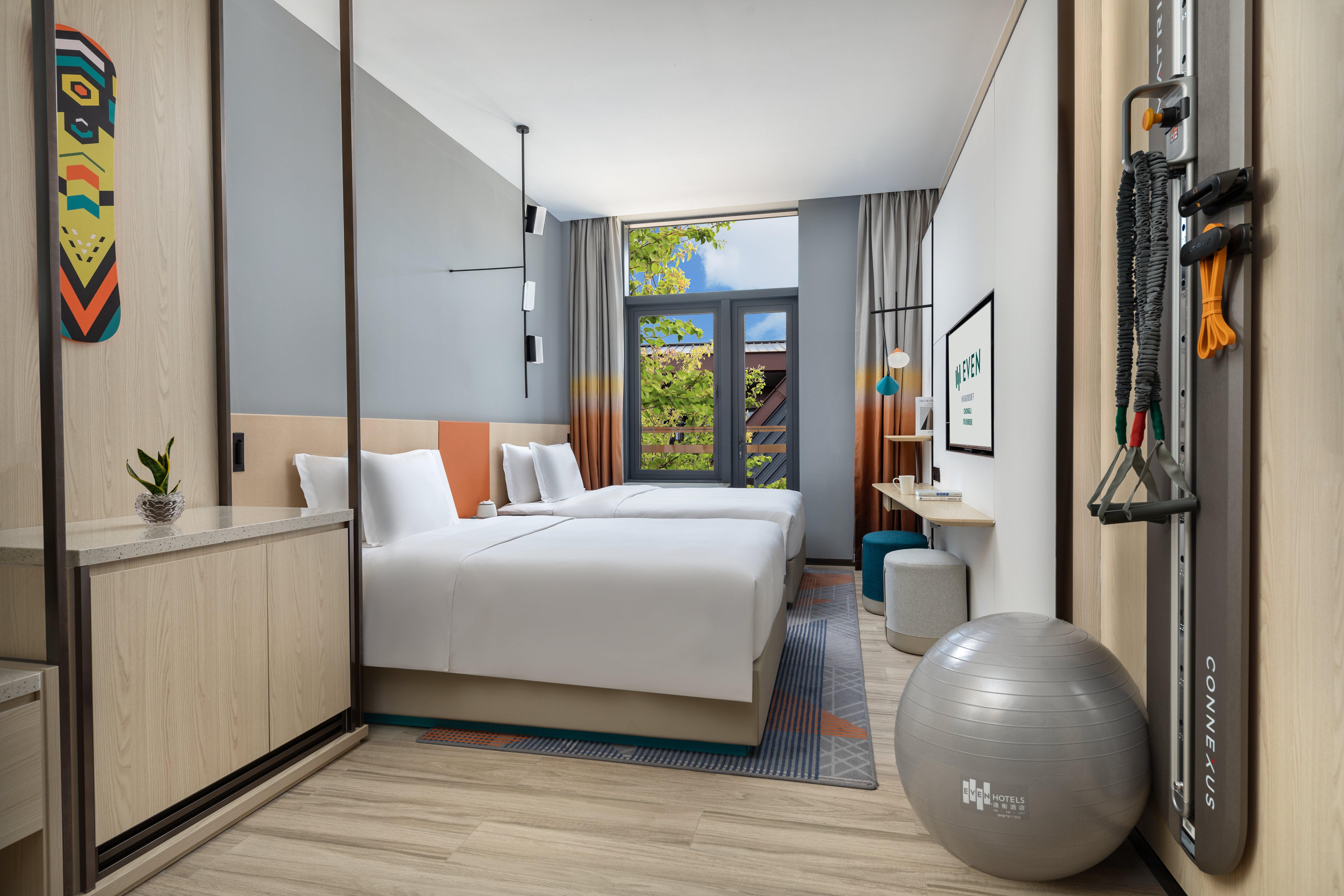 Double Two Double Beds