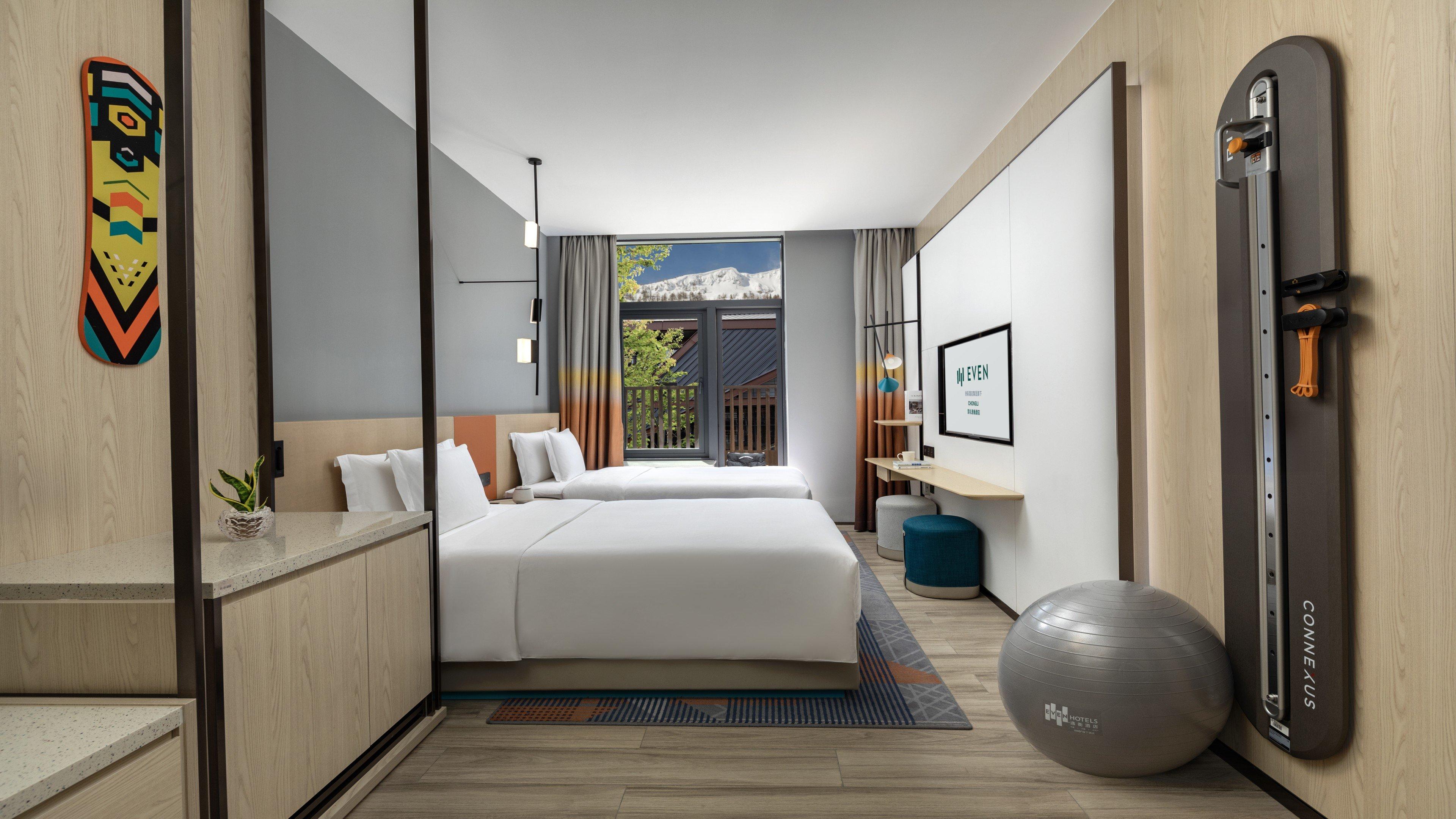 Double Two Double Beds