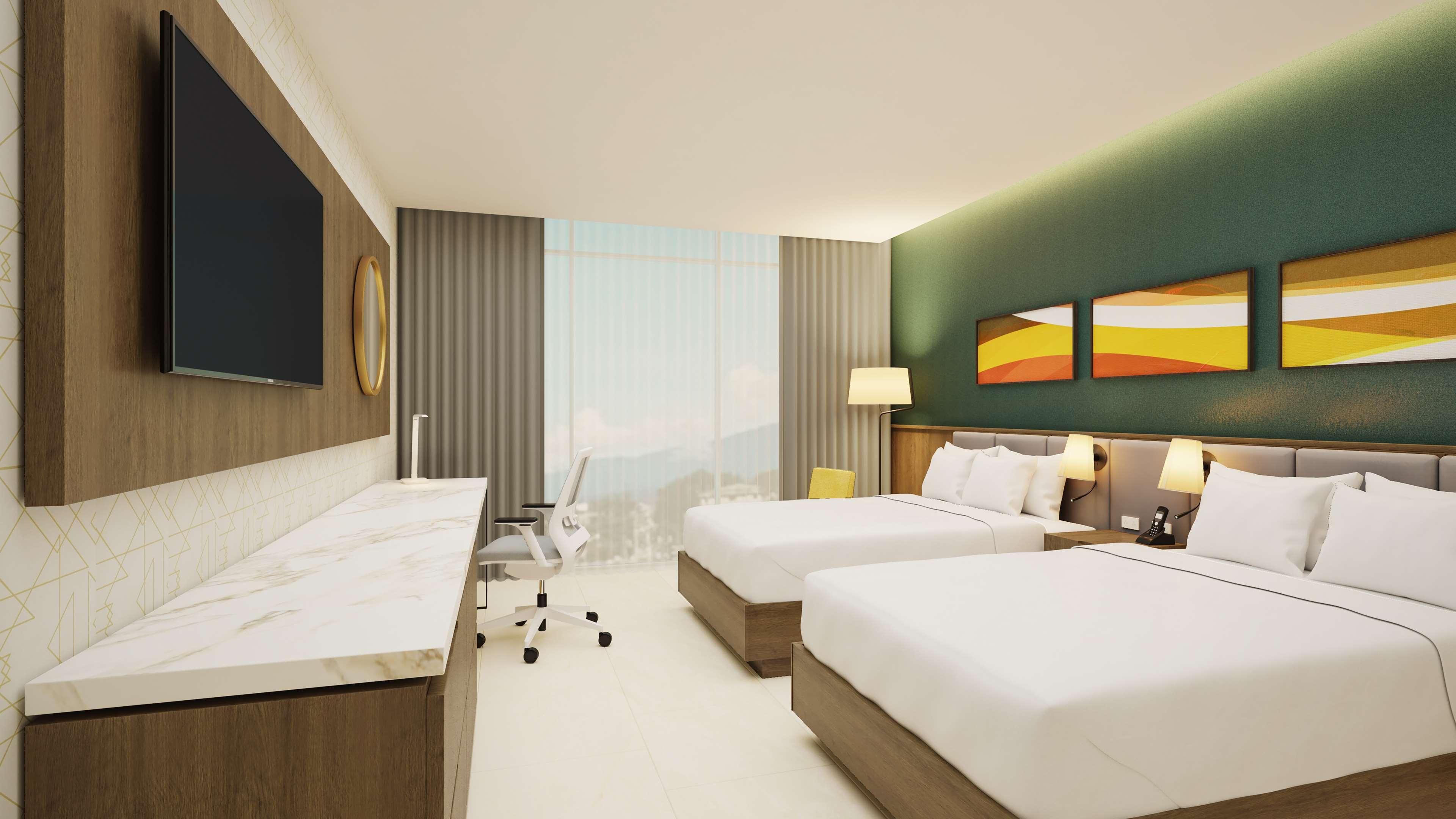 Double Two Double Beds