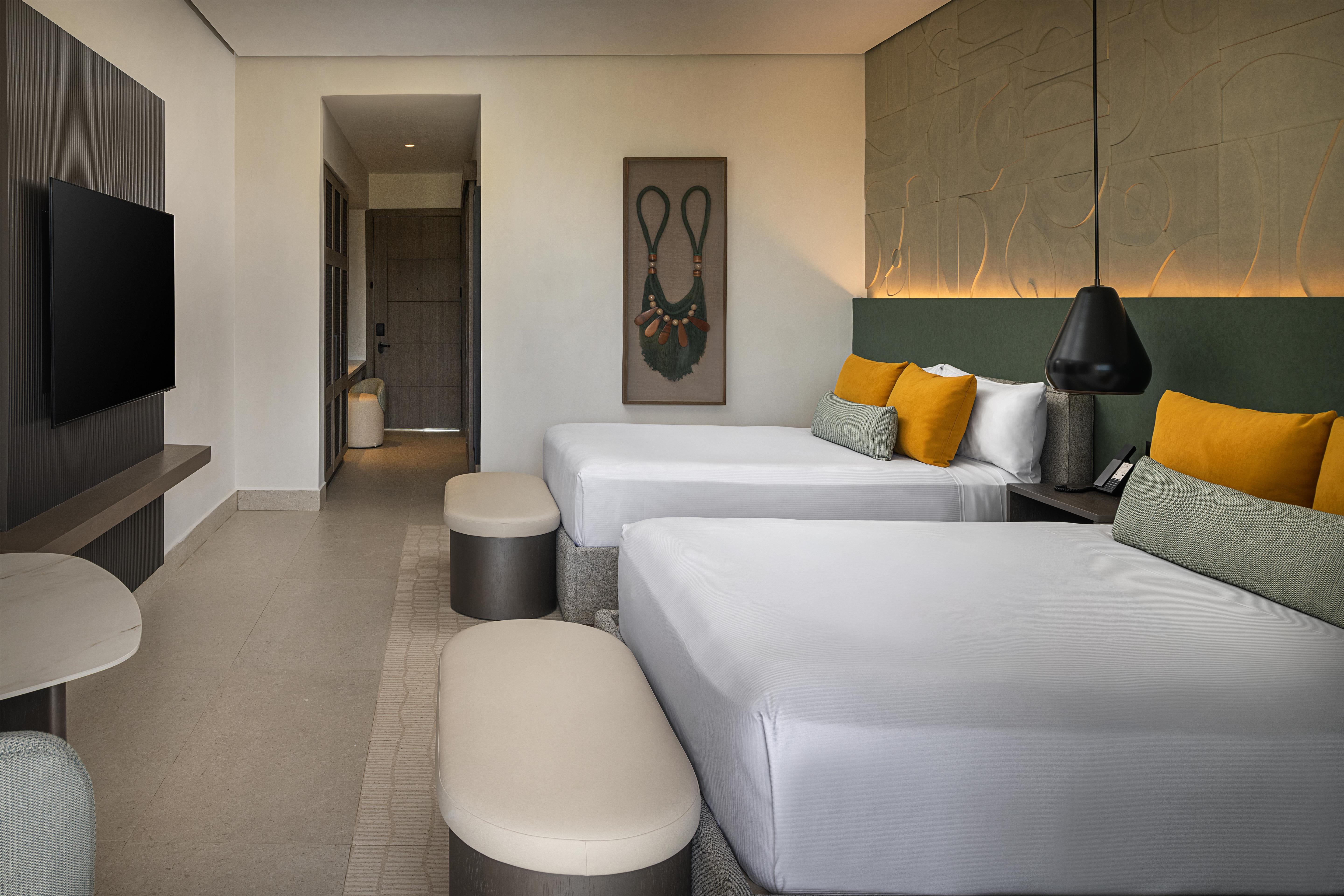 Double Two Queen Beds