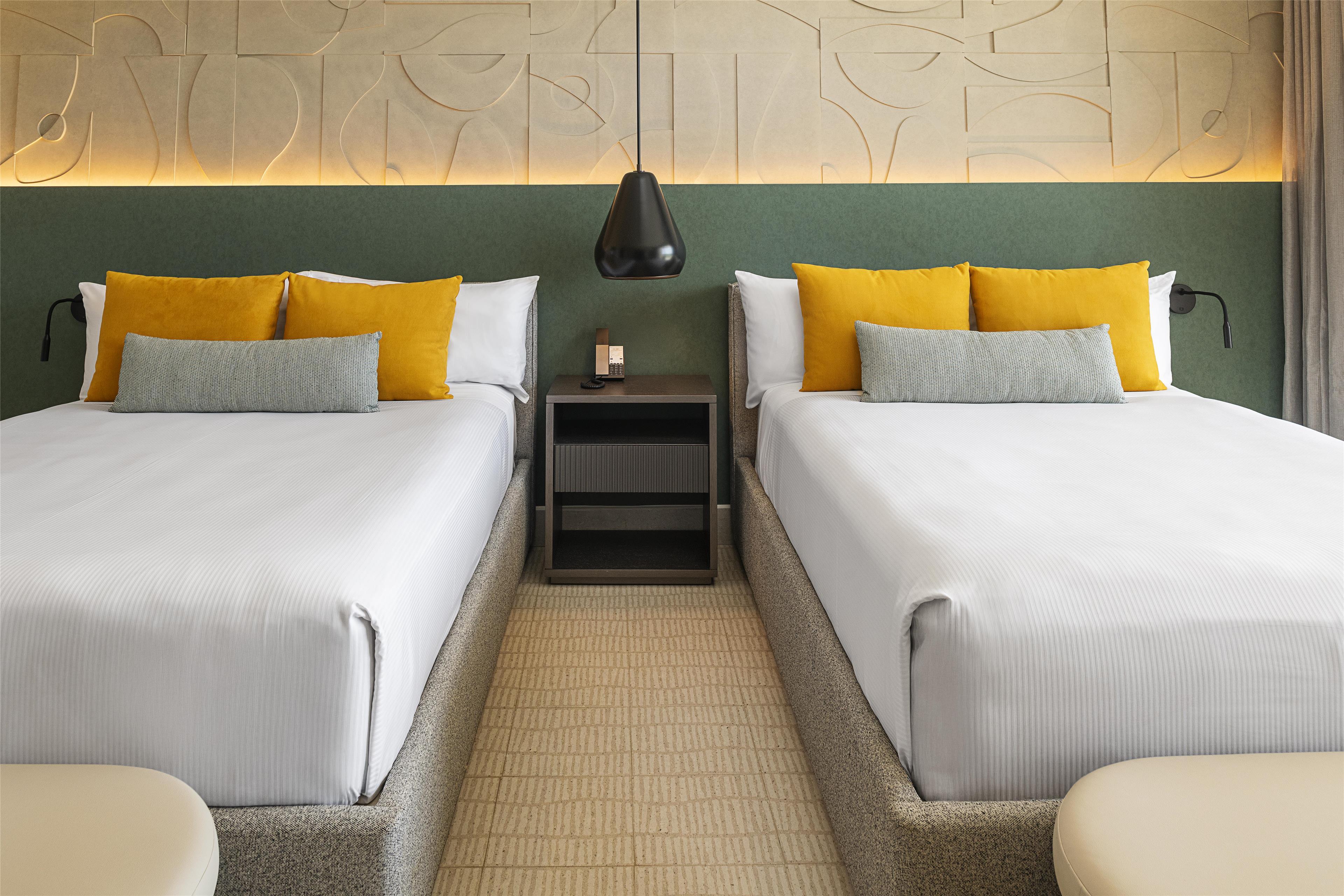 Double Two Queen Beds