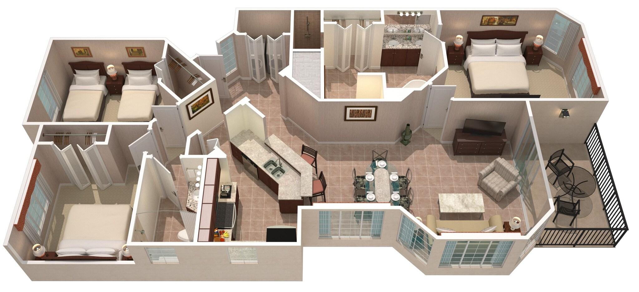 Suite Accessible-queen Size Bed