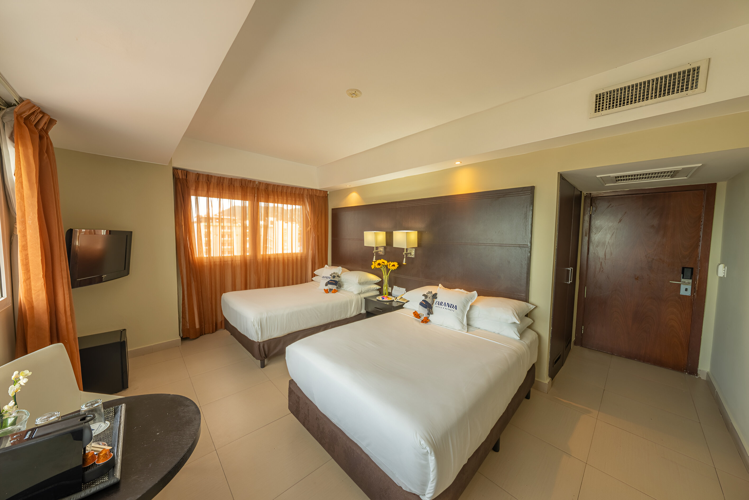 Double Two Queen Beds