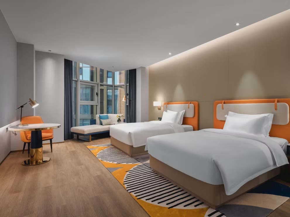 Double Two Double Beds