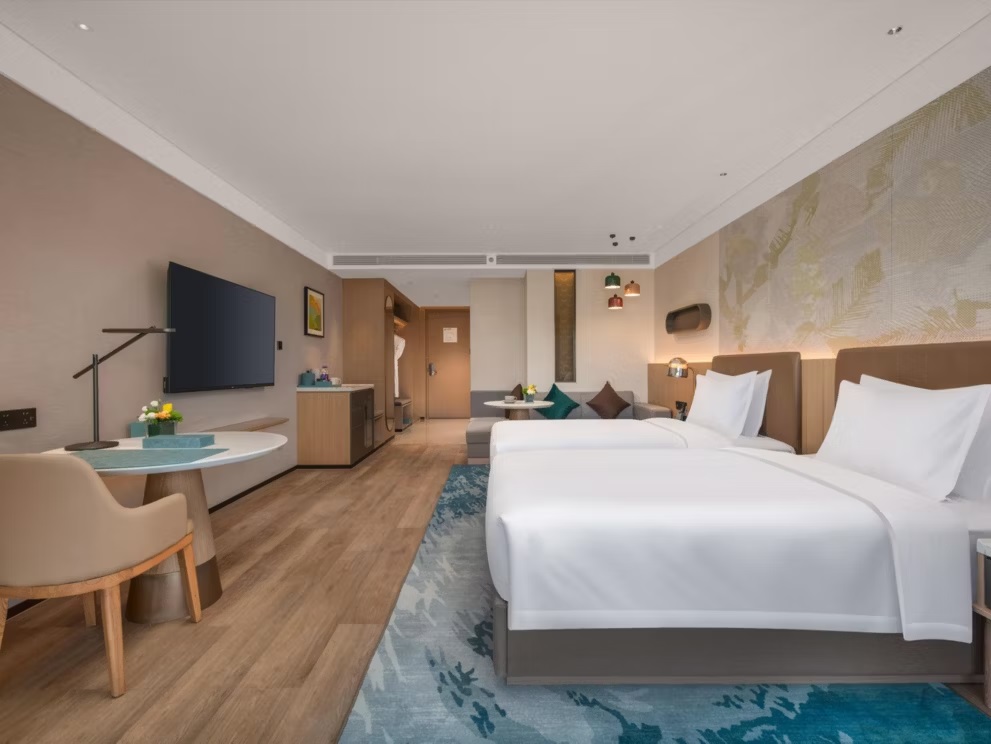 Double Two Double Beds