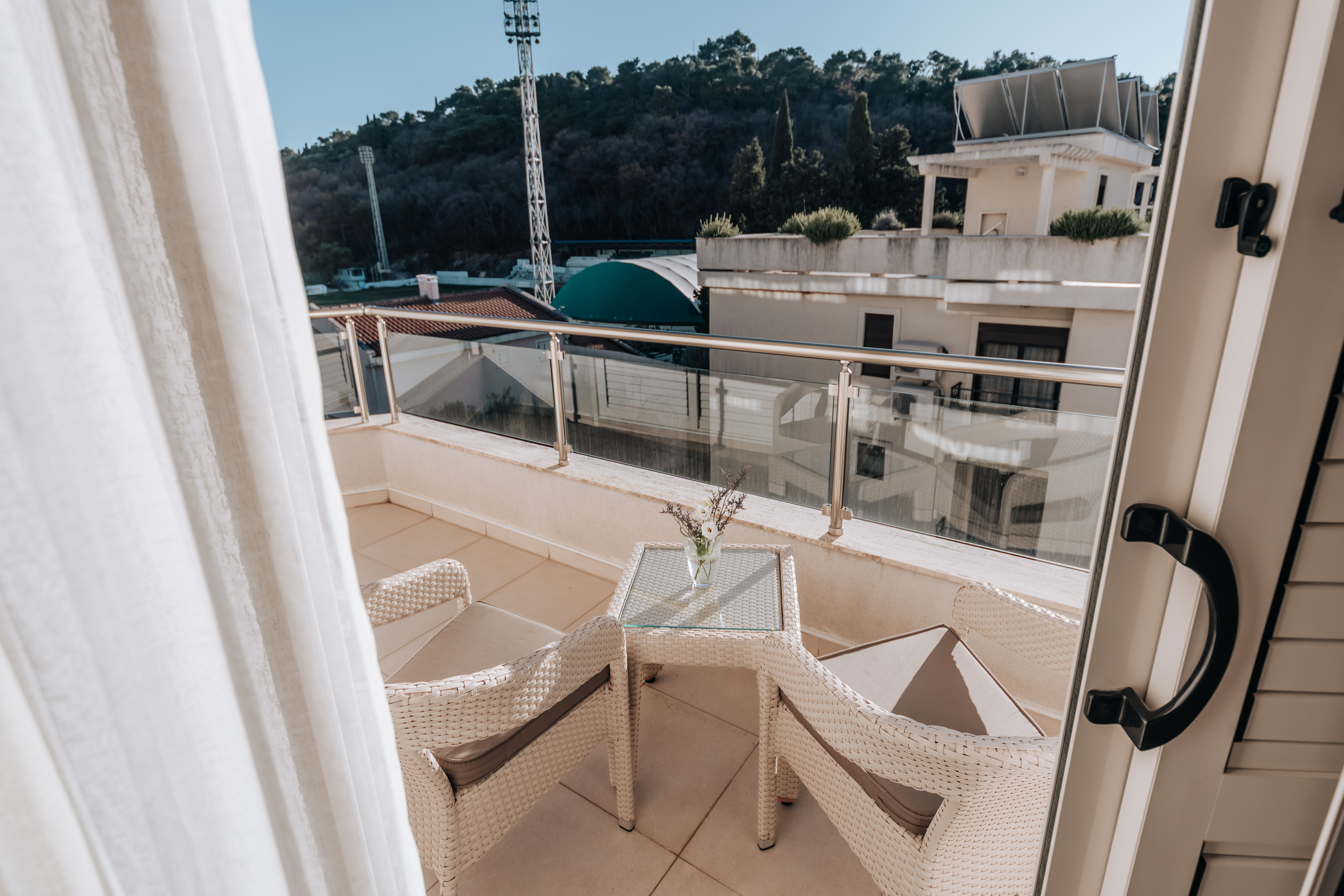 Twin with Balcony