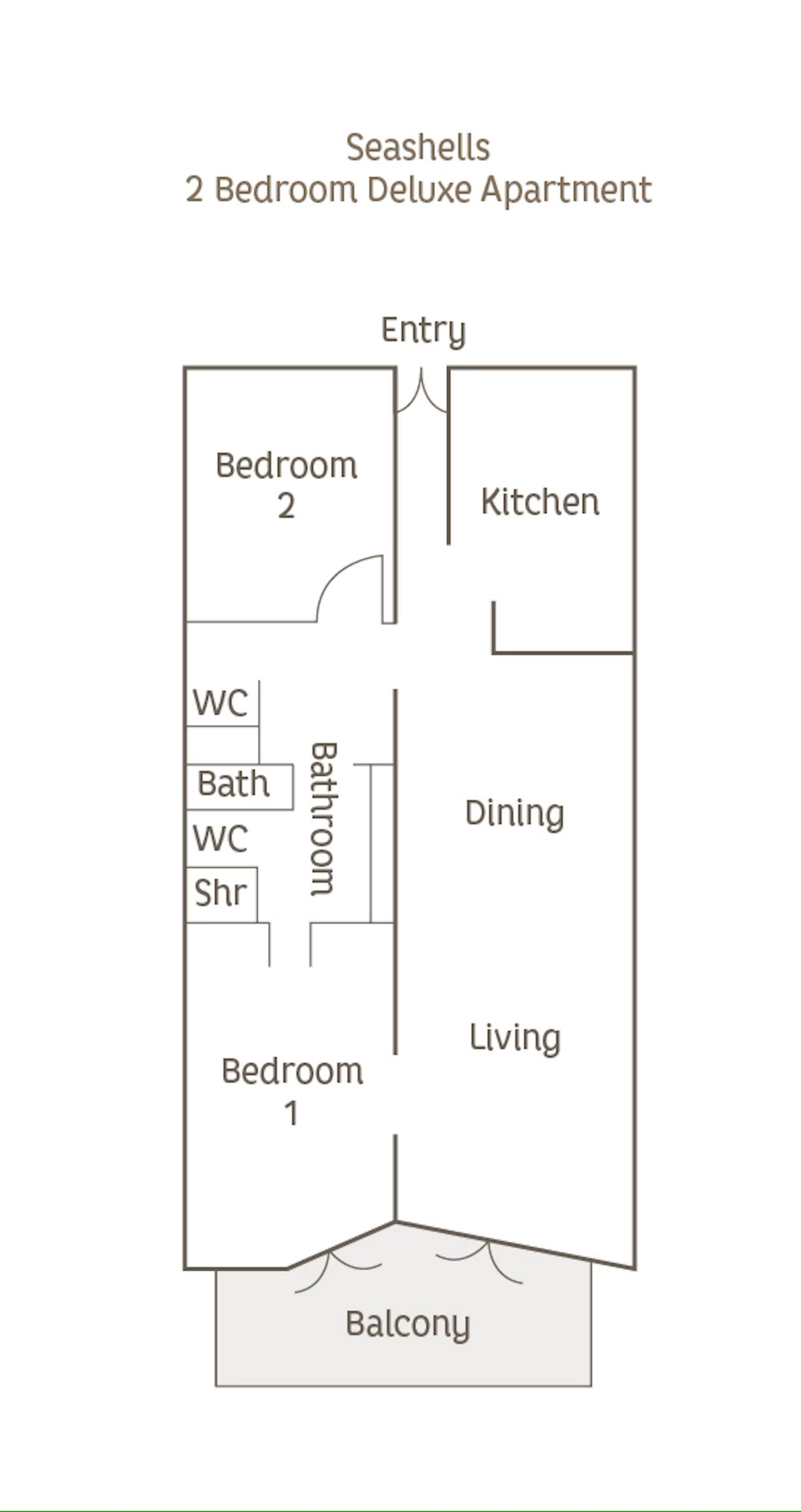 Apartment Deluxe Ocean View