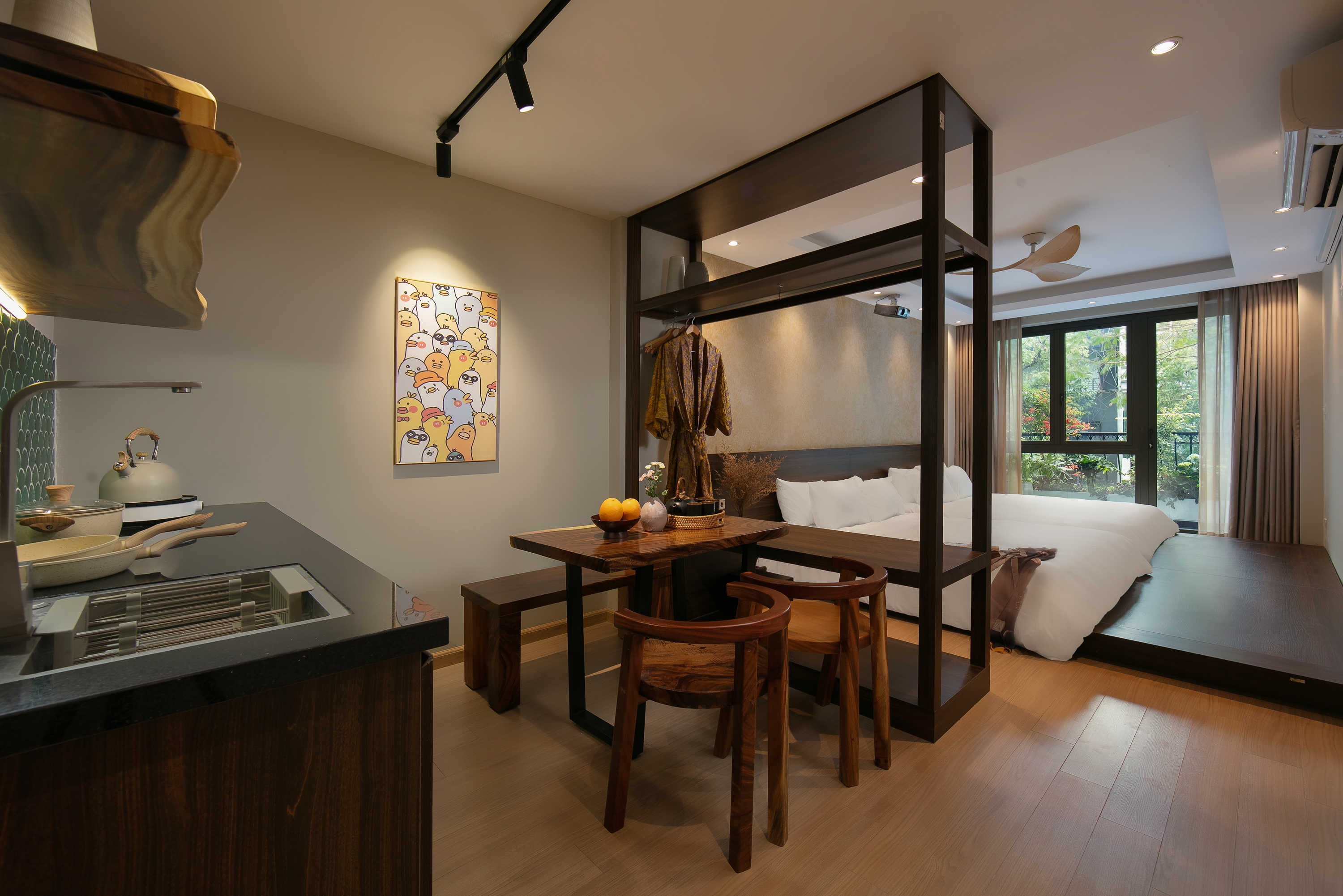 Family Room with Balcony