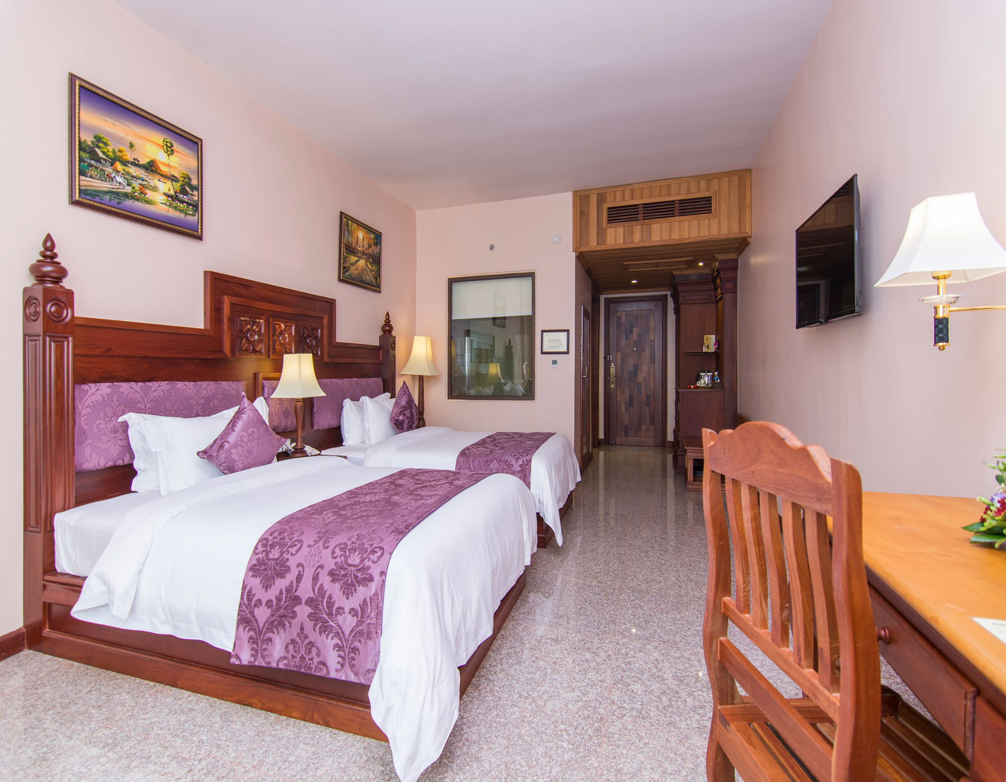 Double or Twin Two Beds