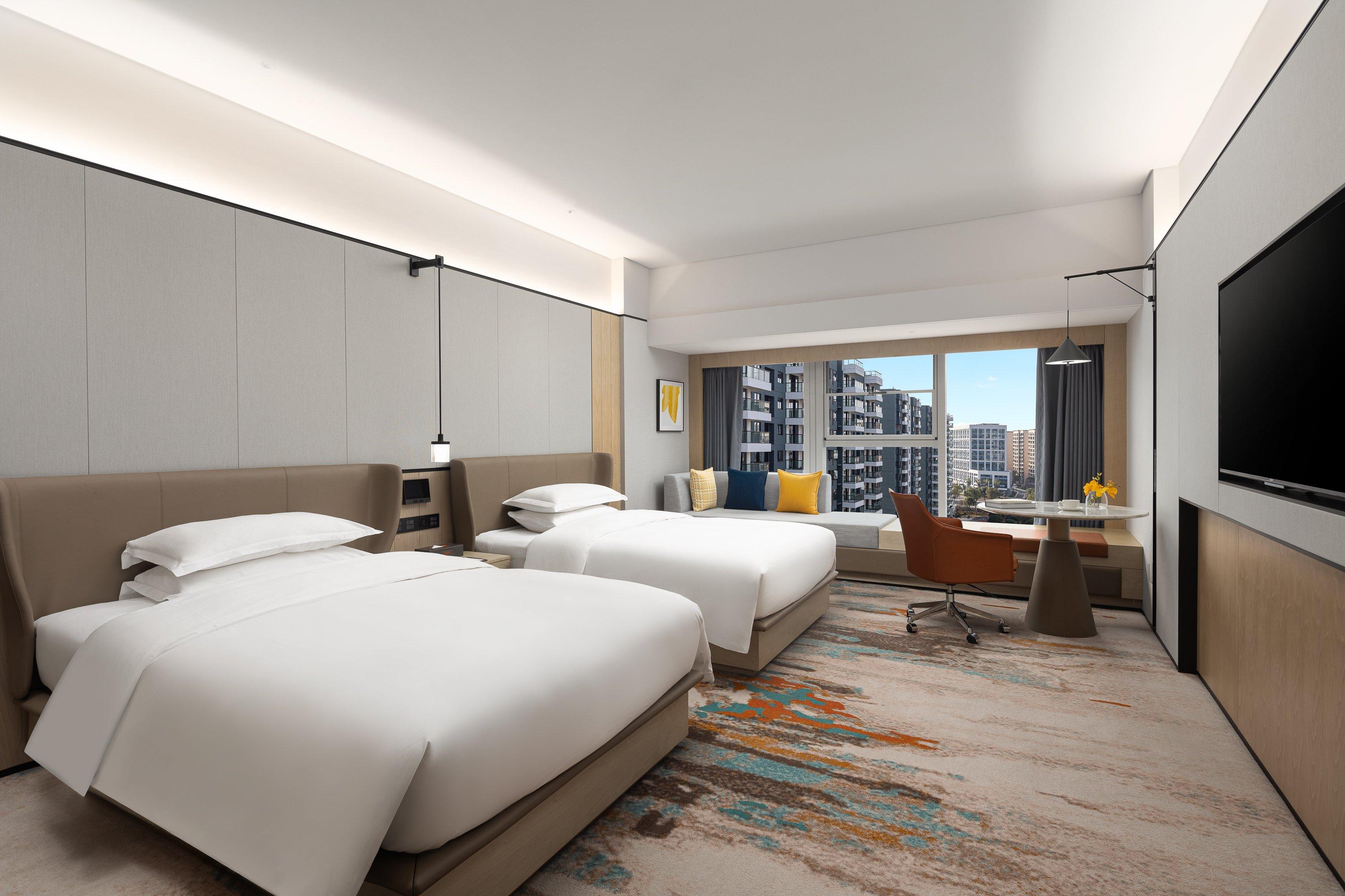 Double Two Double Beds Premium