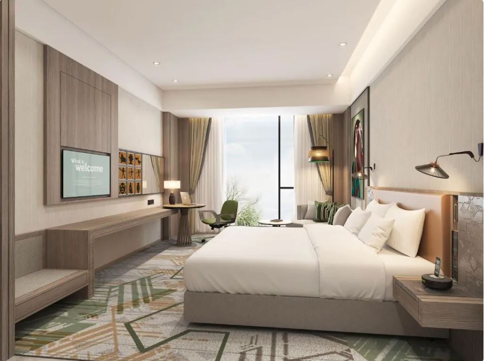 Family Room King Size Bed