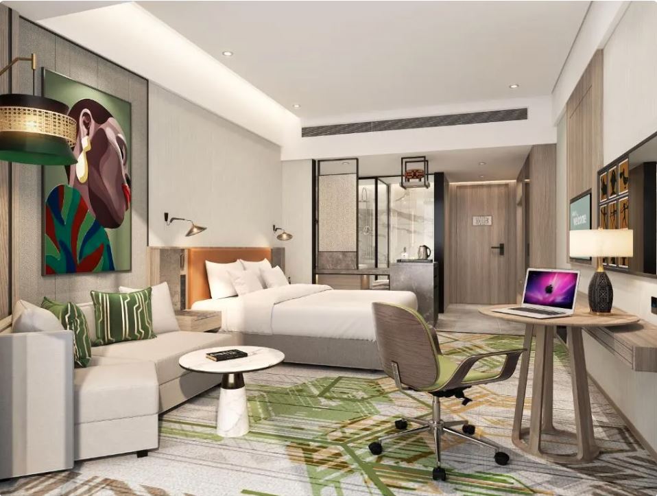 Family Room King Size Bed