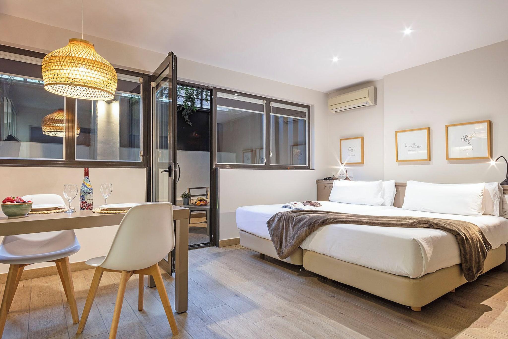 Double Single with Double Bed