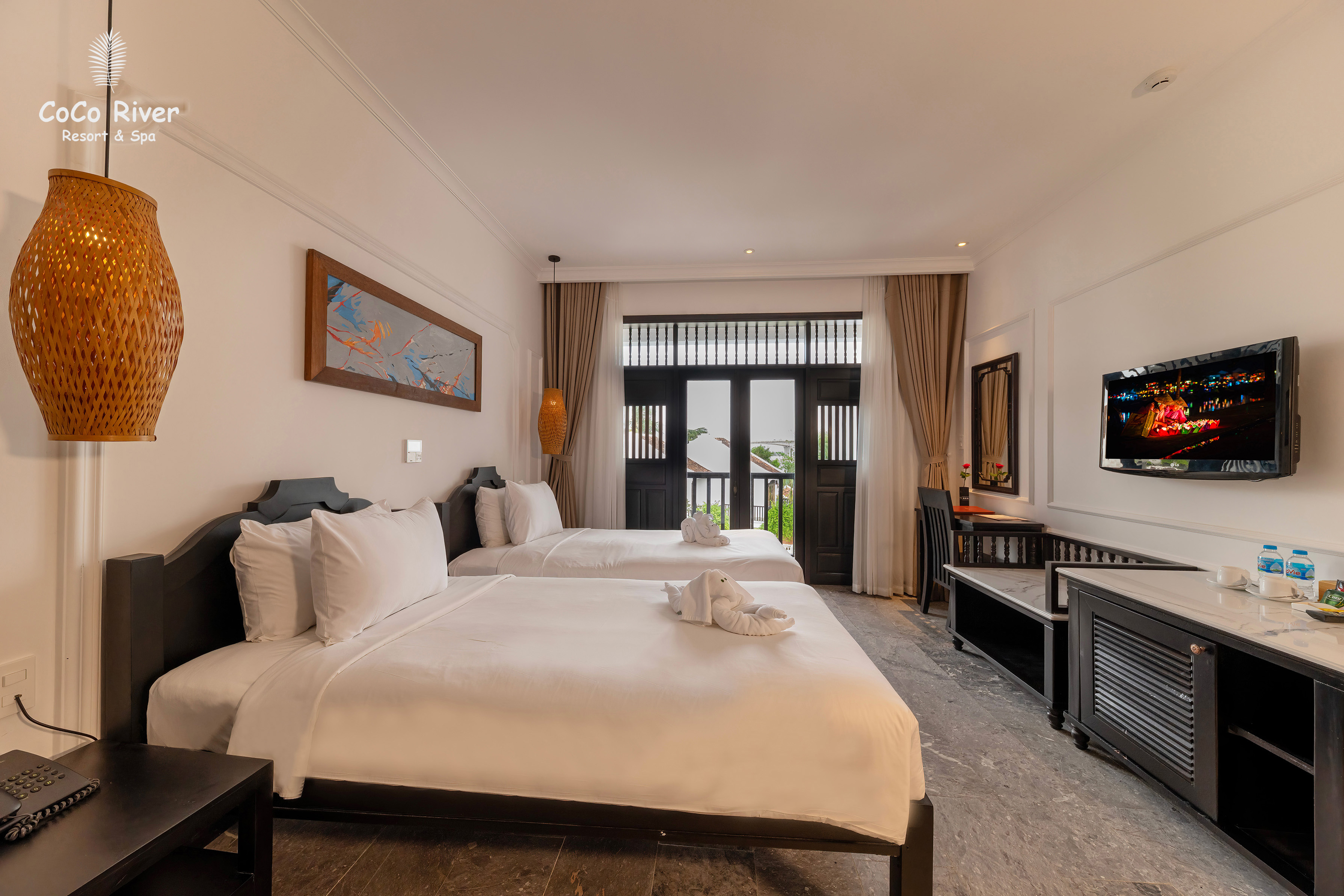 Twin Deluxe River View