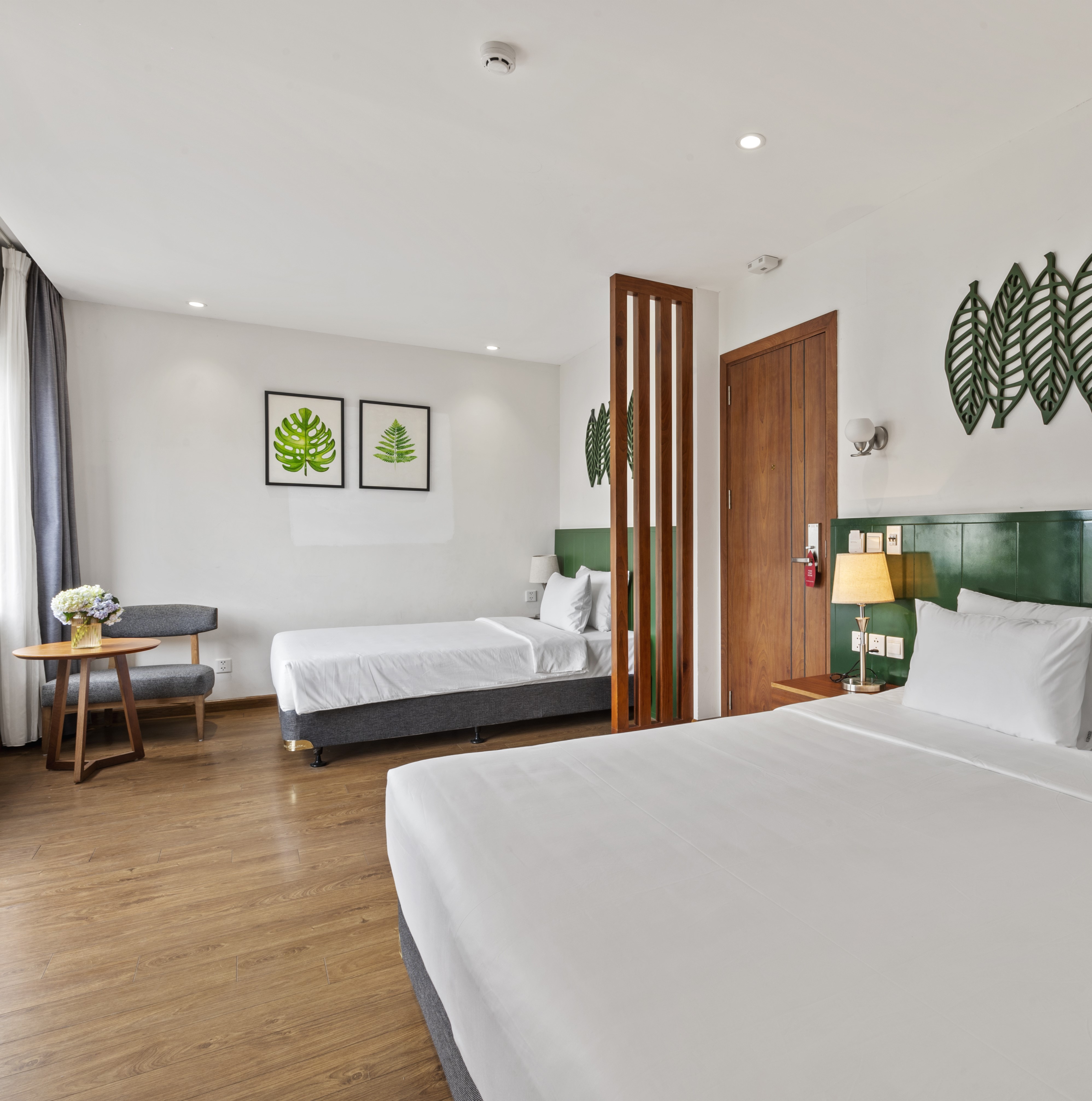 Family Room with Balcony with Views