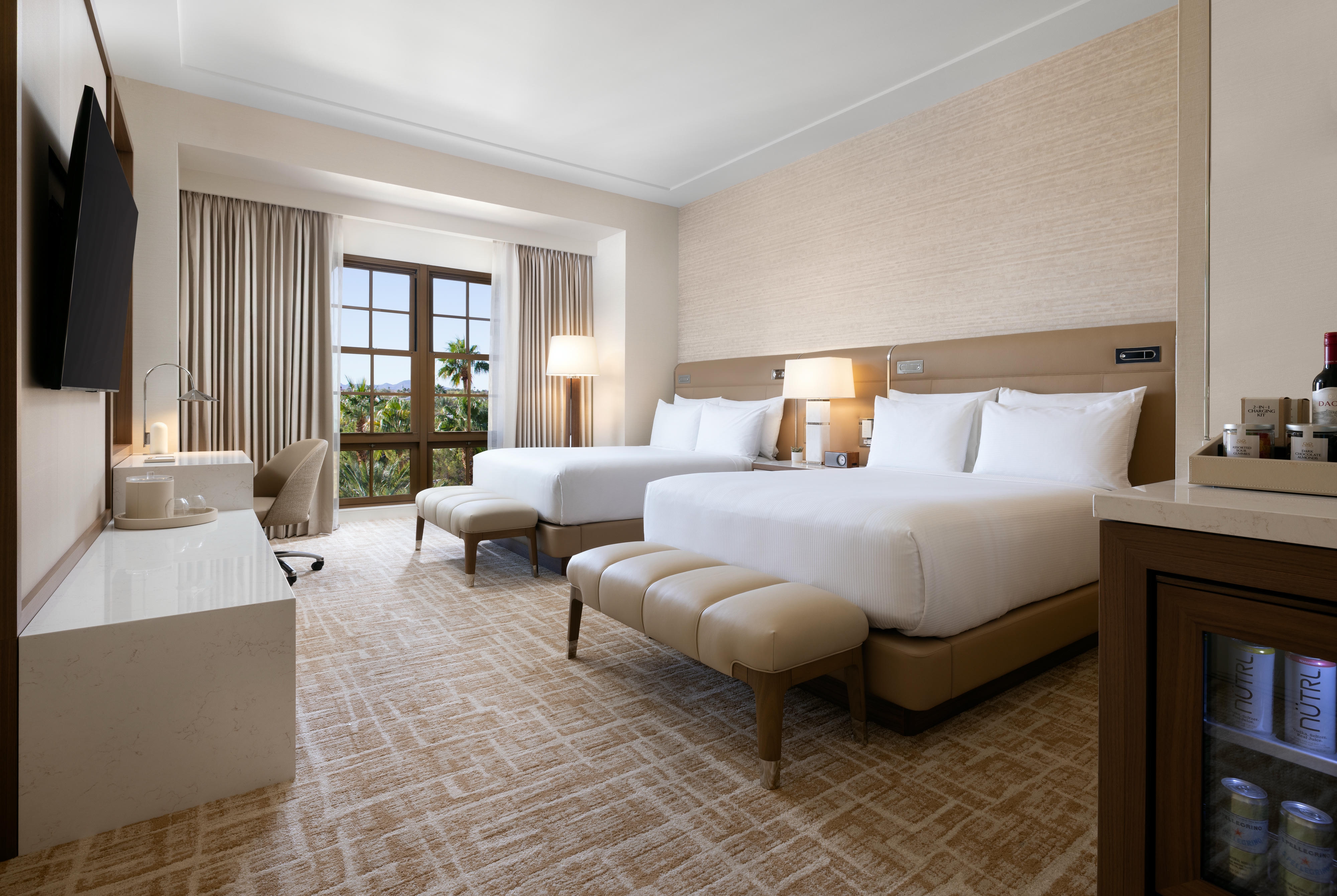 Double Two Queen Beds