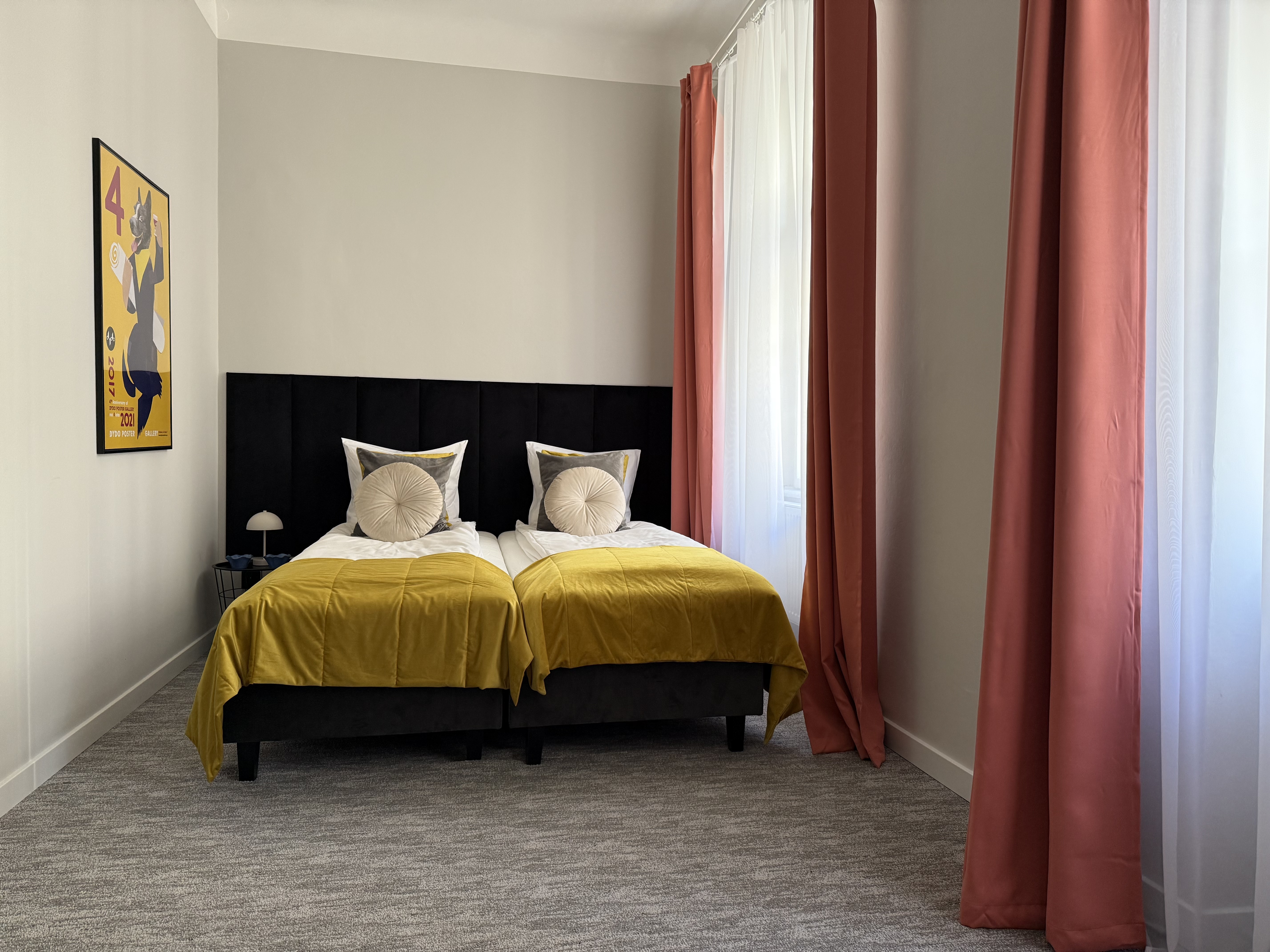 Quadruple City View Two Beds