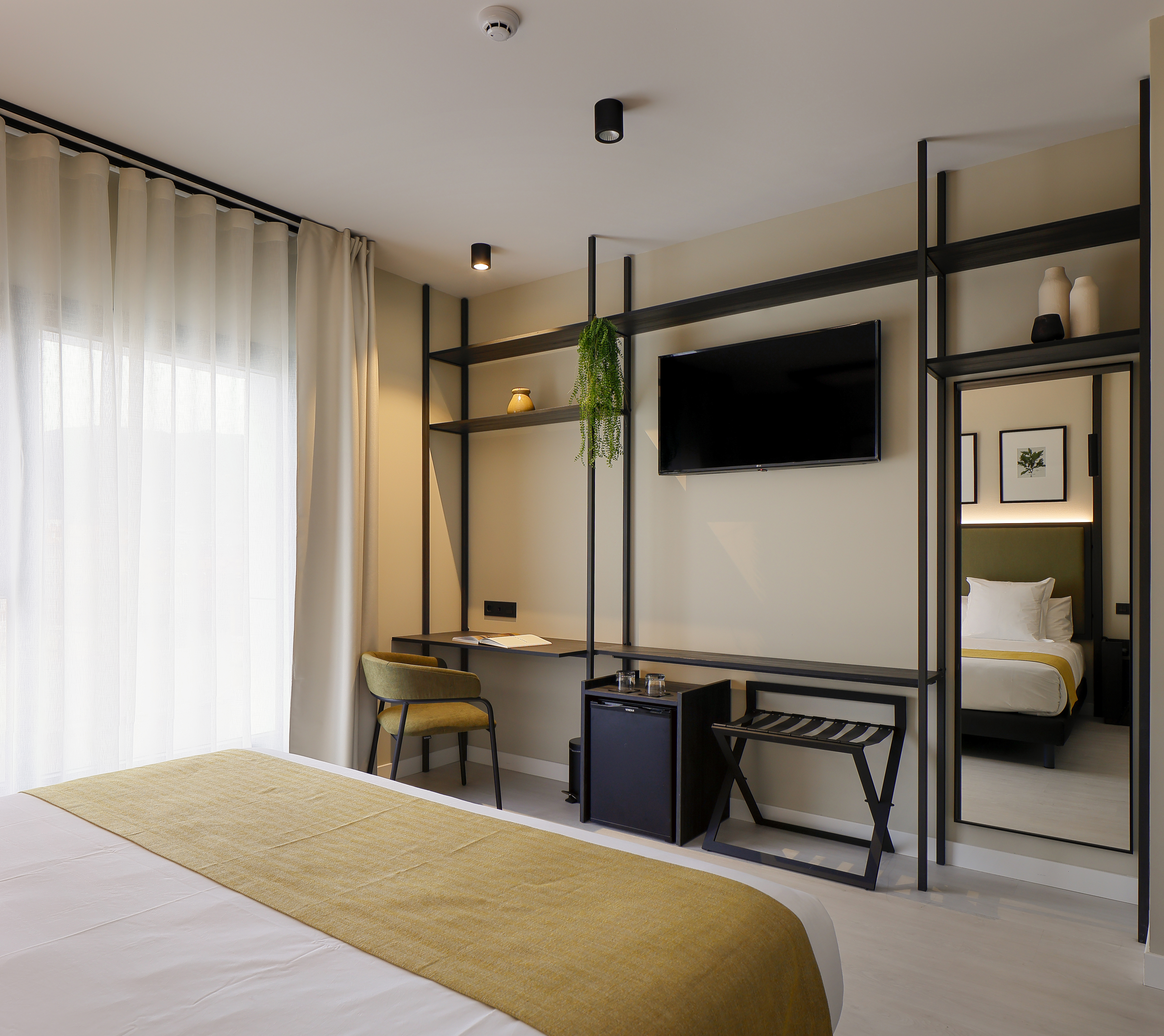 Double Single King Size Bed