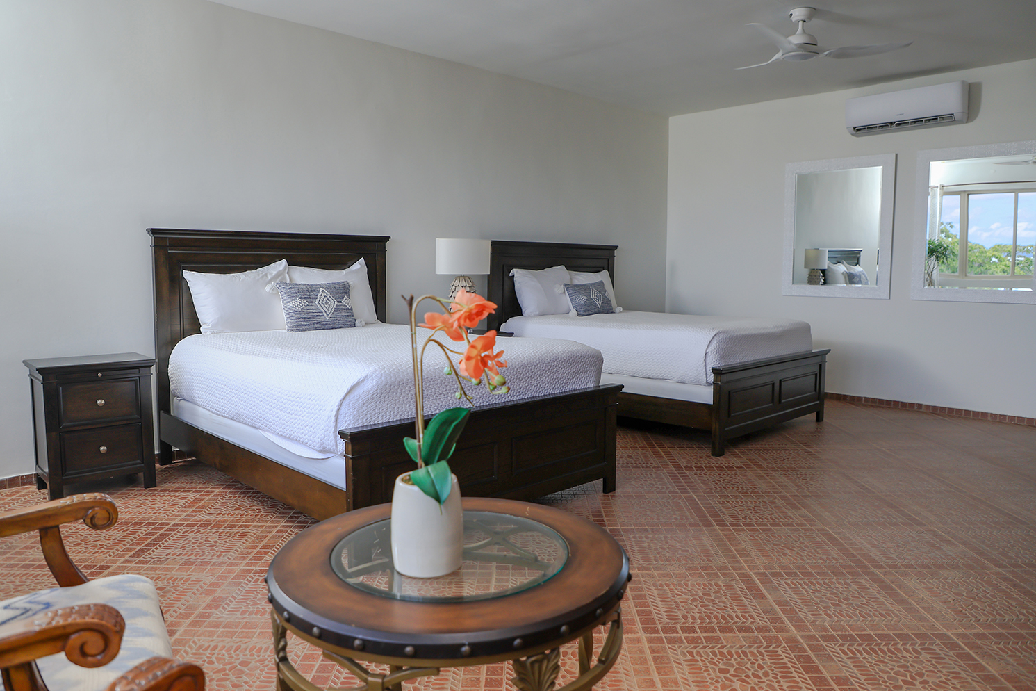 Double Two Queen Beds