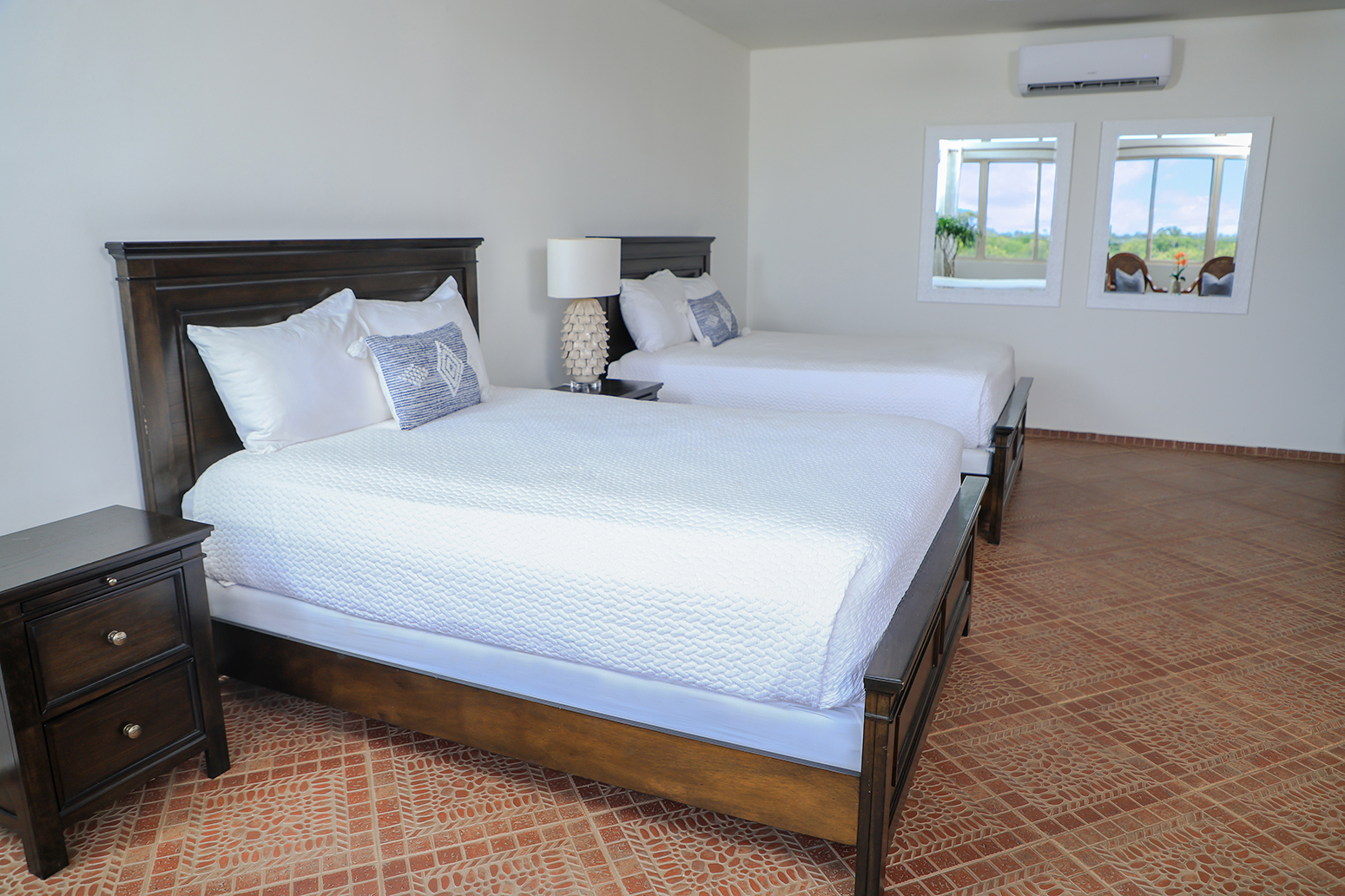 Double Two Queen Beds