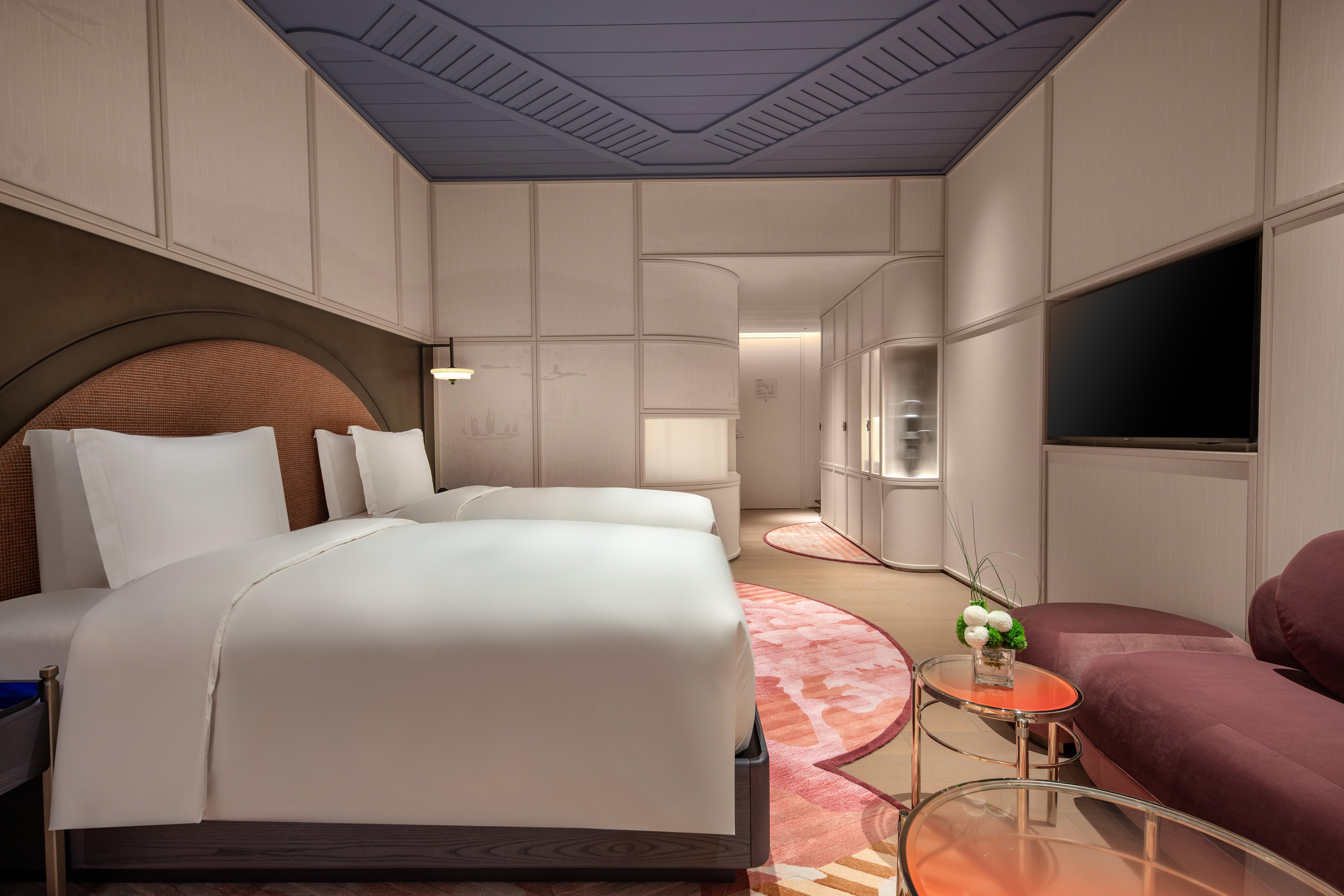 Double Two Double Beds