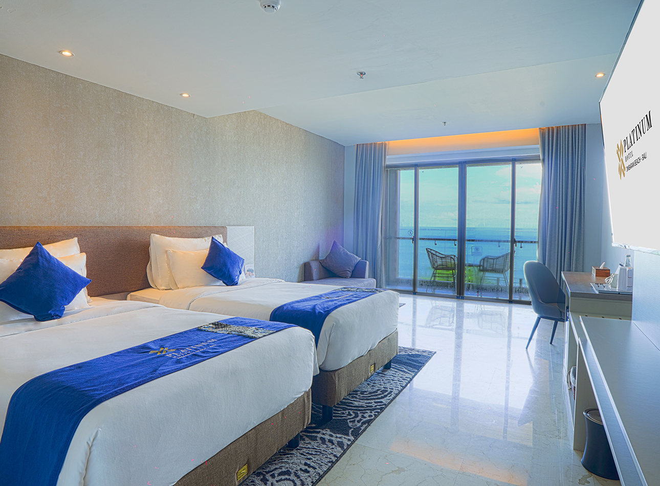 Double Ocean View King Bed