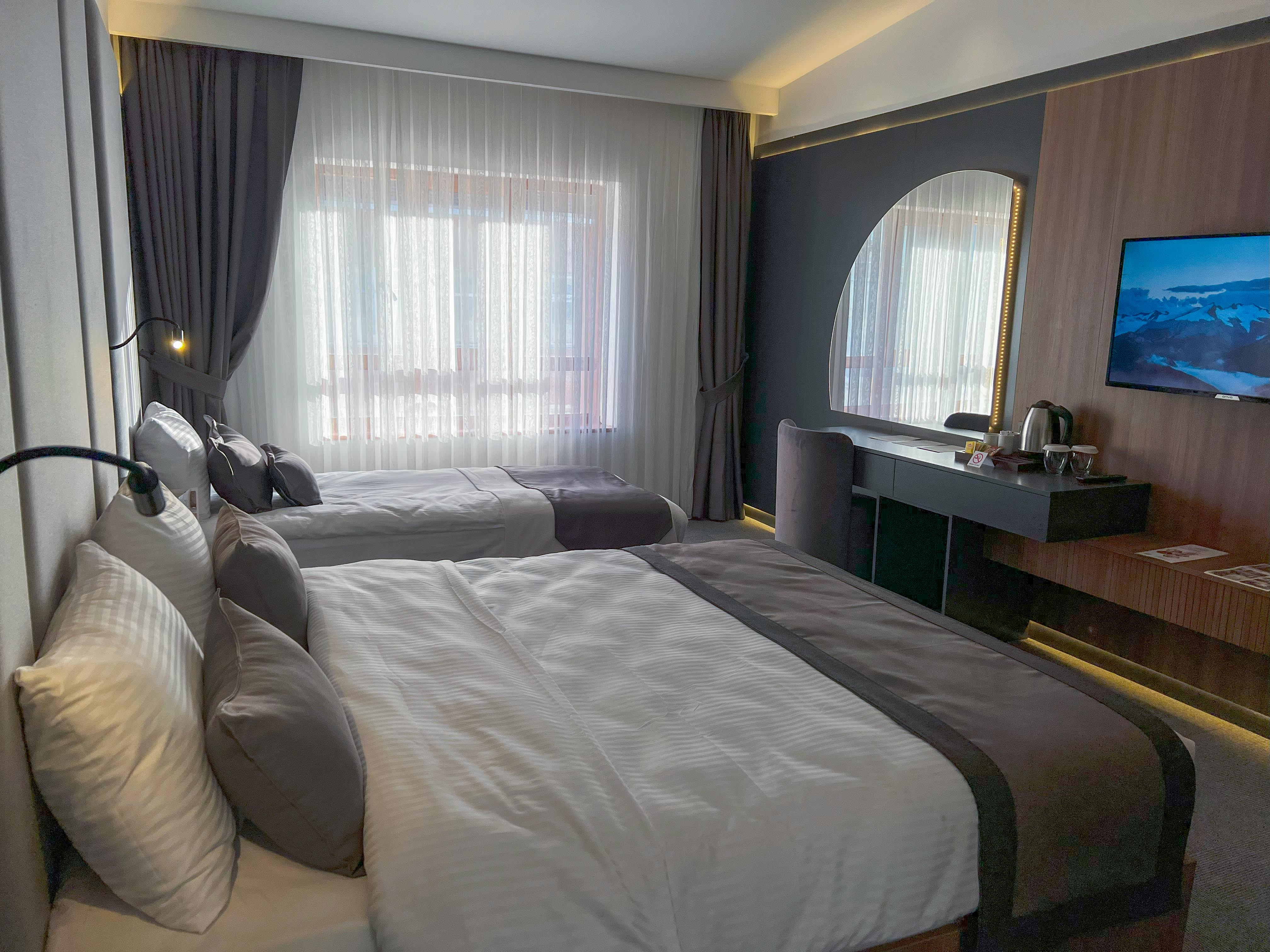 Triple Accessible Two Double Beds