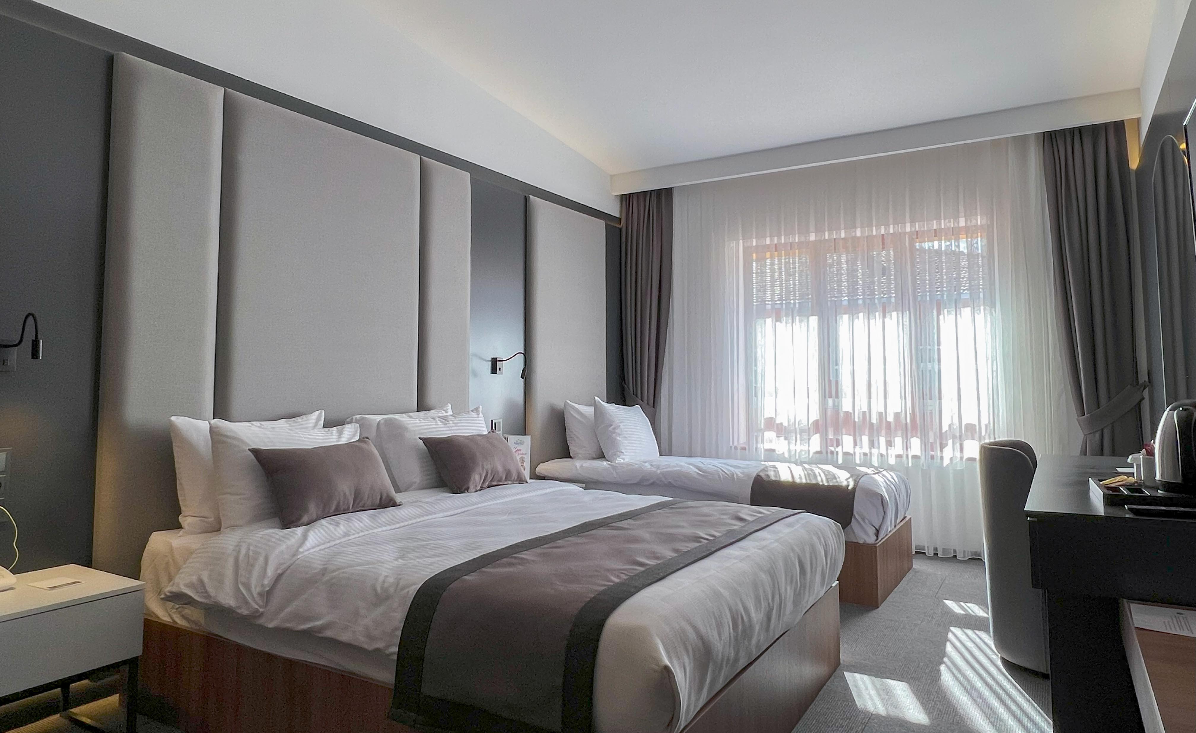 Triple Accessible Two Double Beds