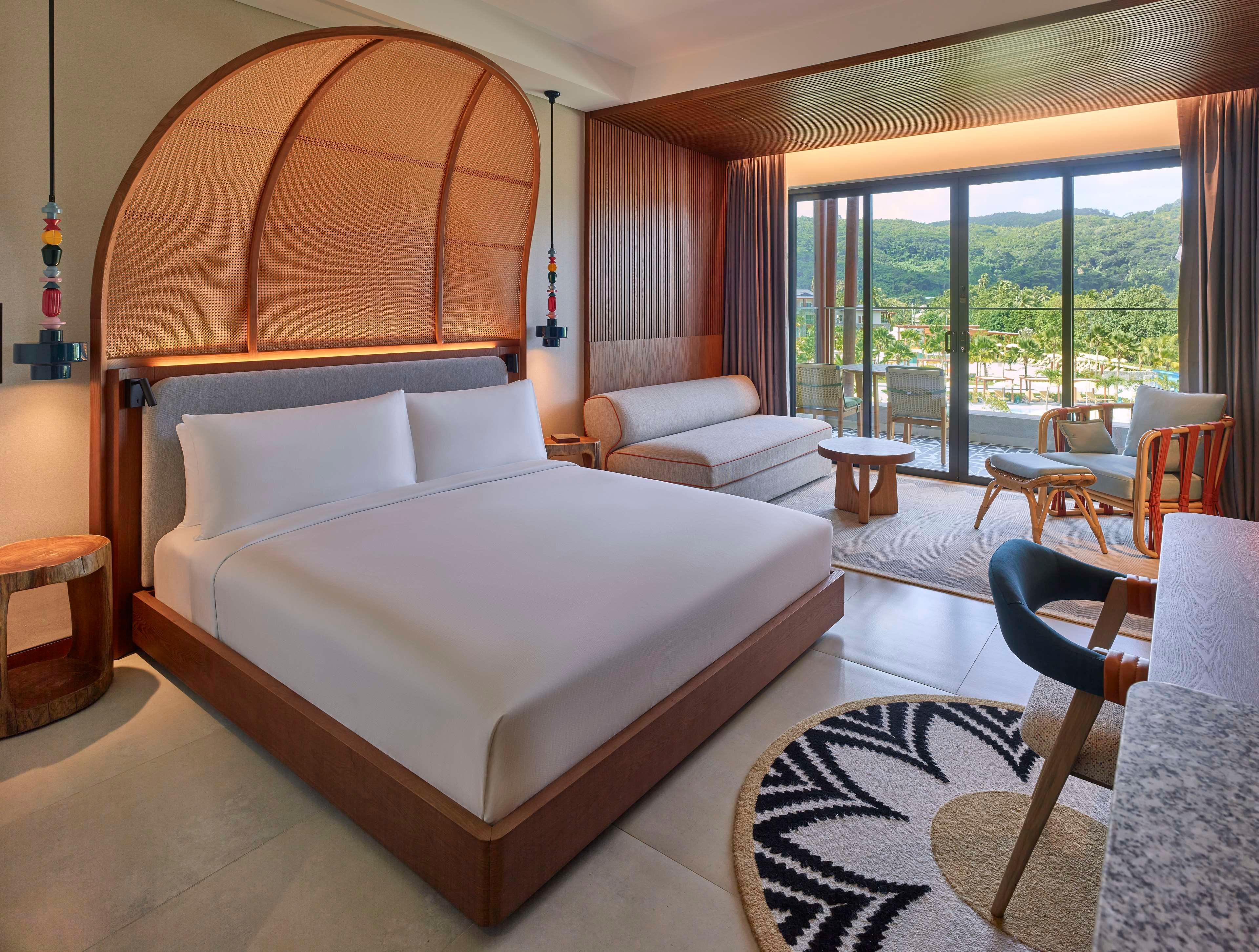 Double Pool View King Bed