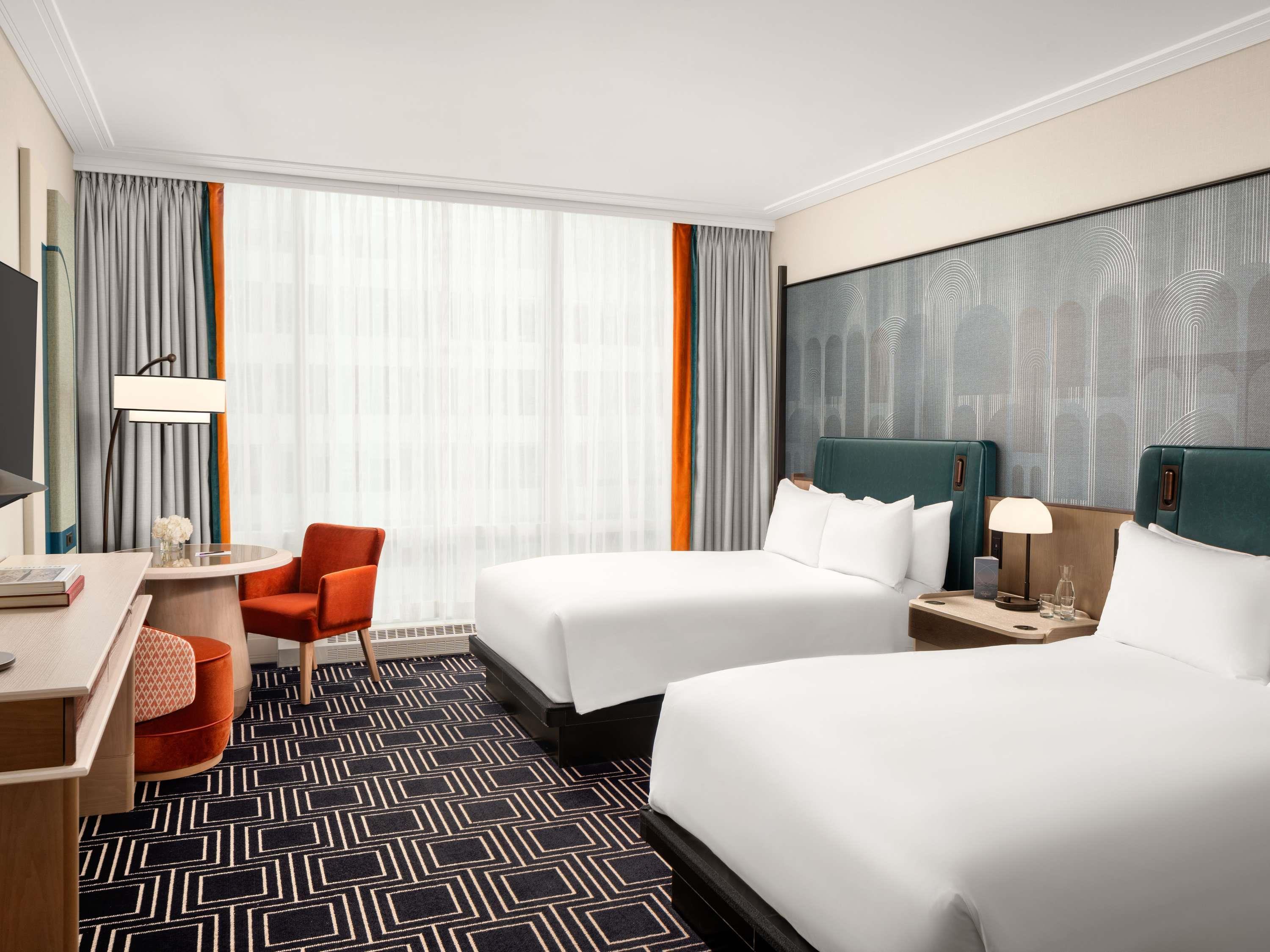 Double City View Two Double Beds