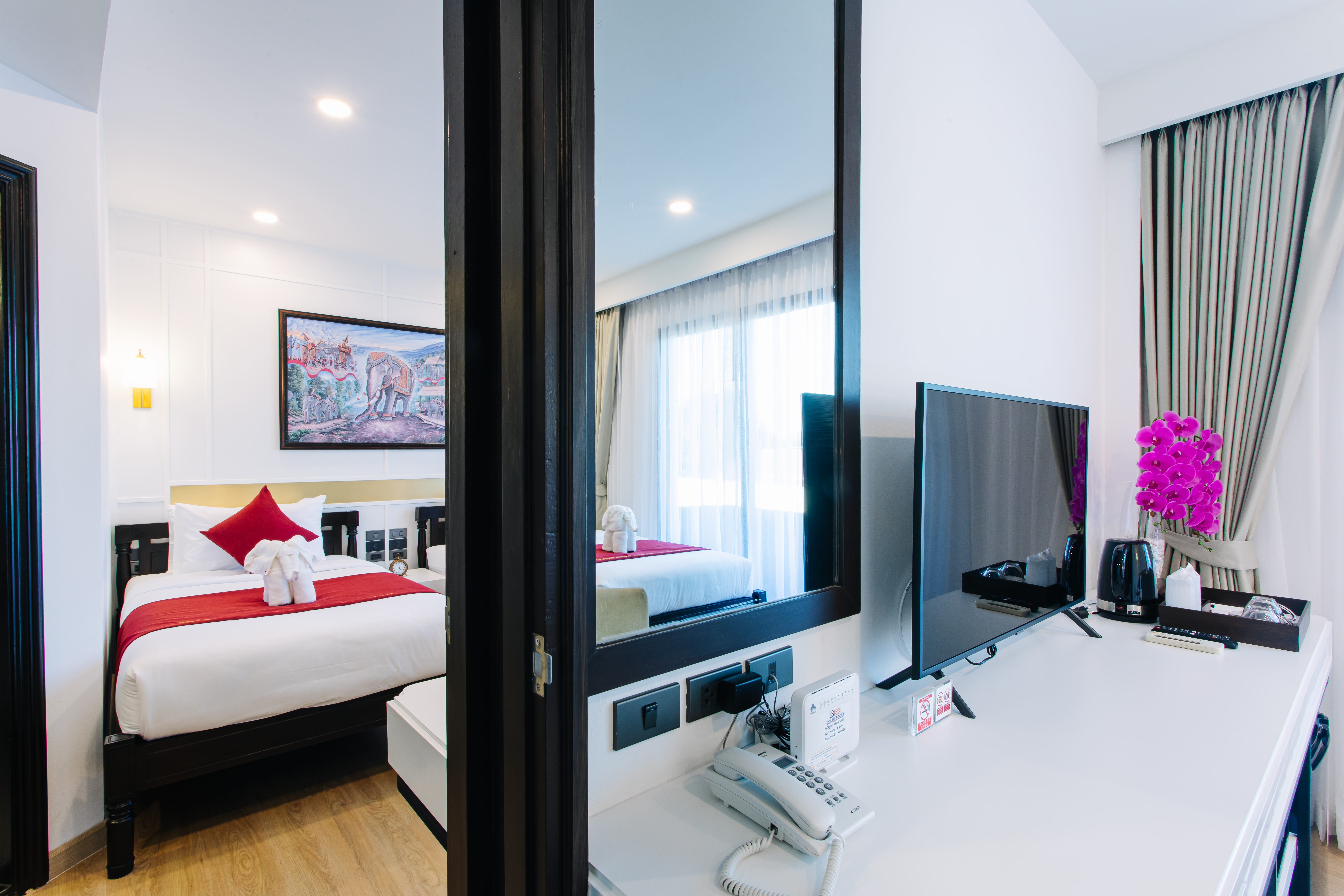 Quadruple Two Bedrooms Two Bathrooms