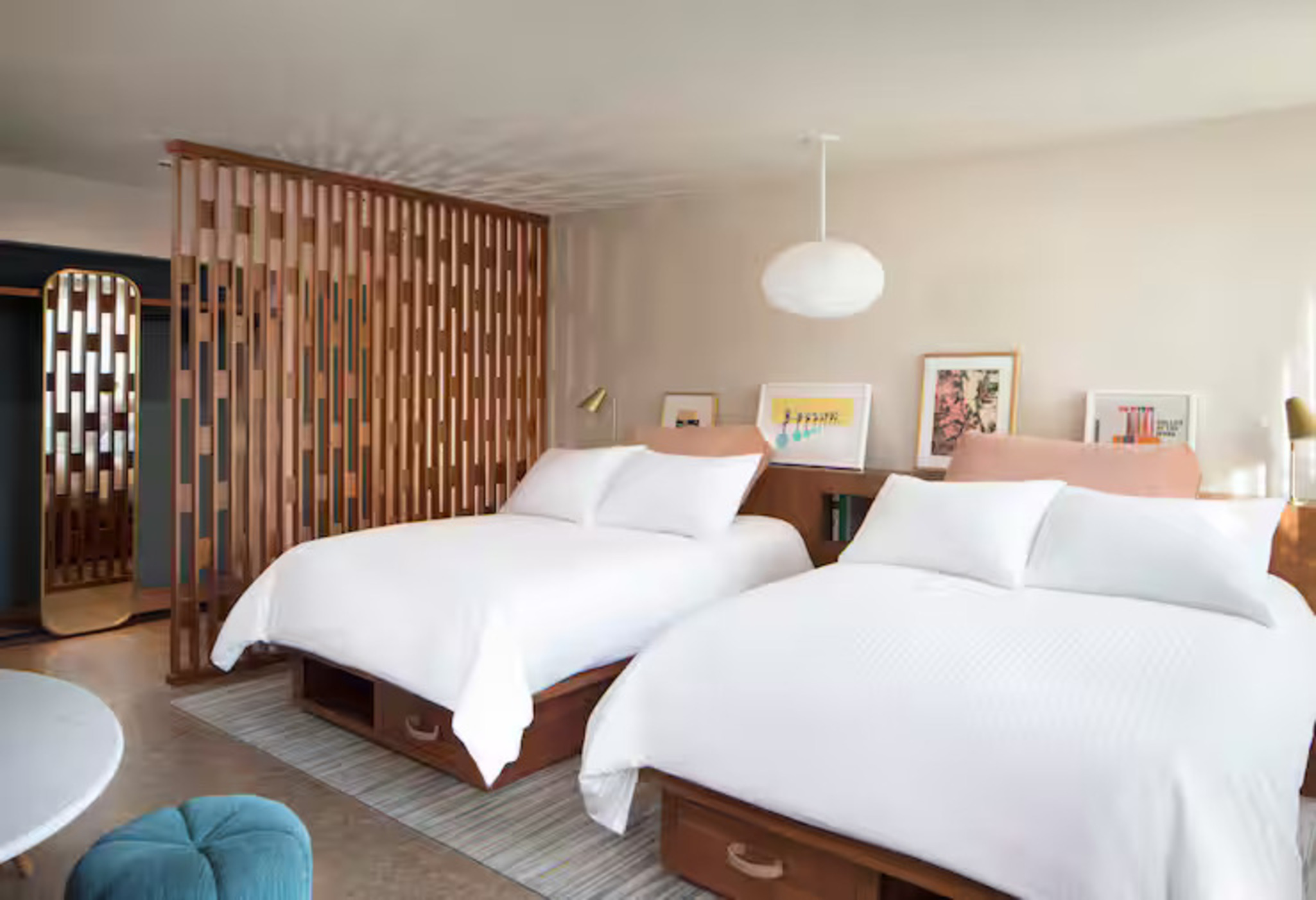 Double Two Double Beds