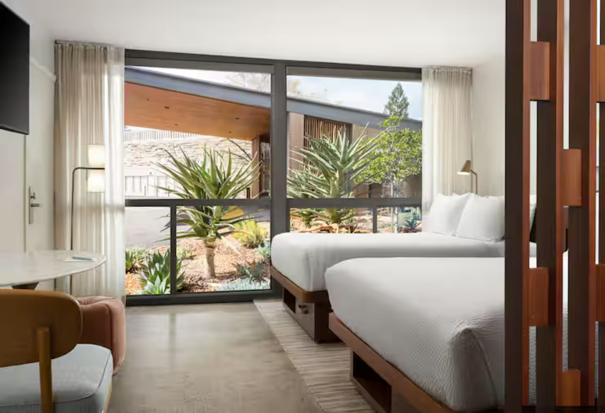 Double Two Double Beds