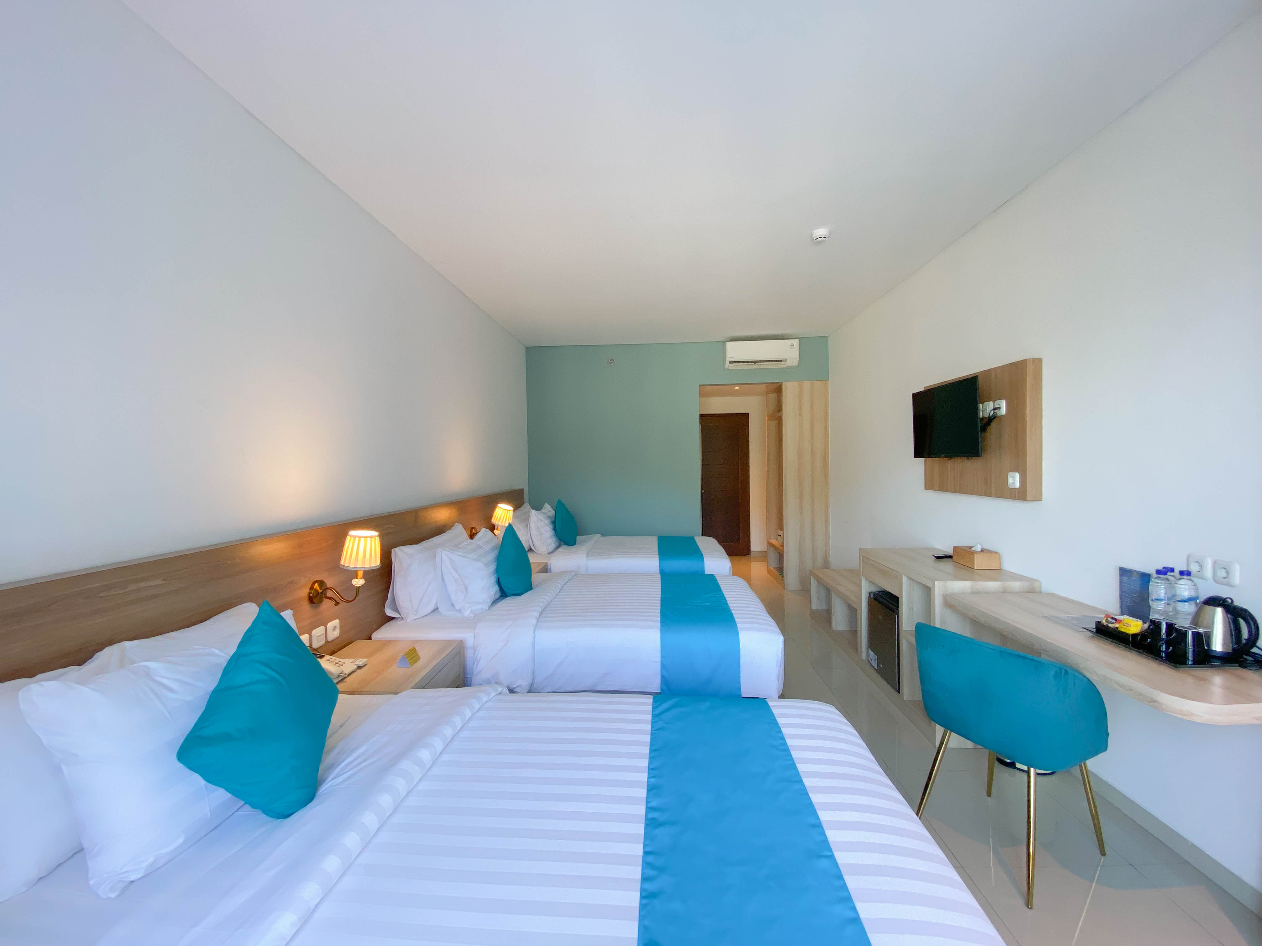 Triple Three Bedrooms One Bathroom