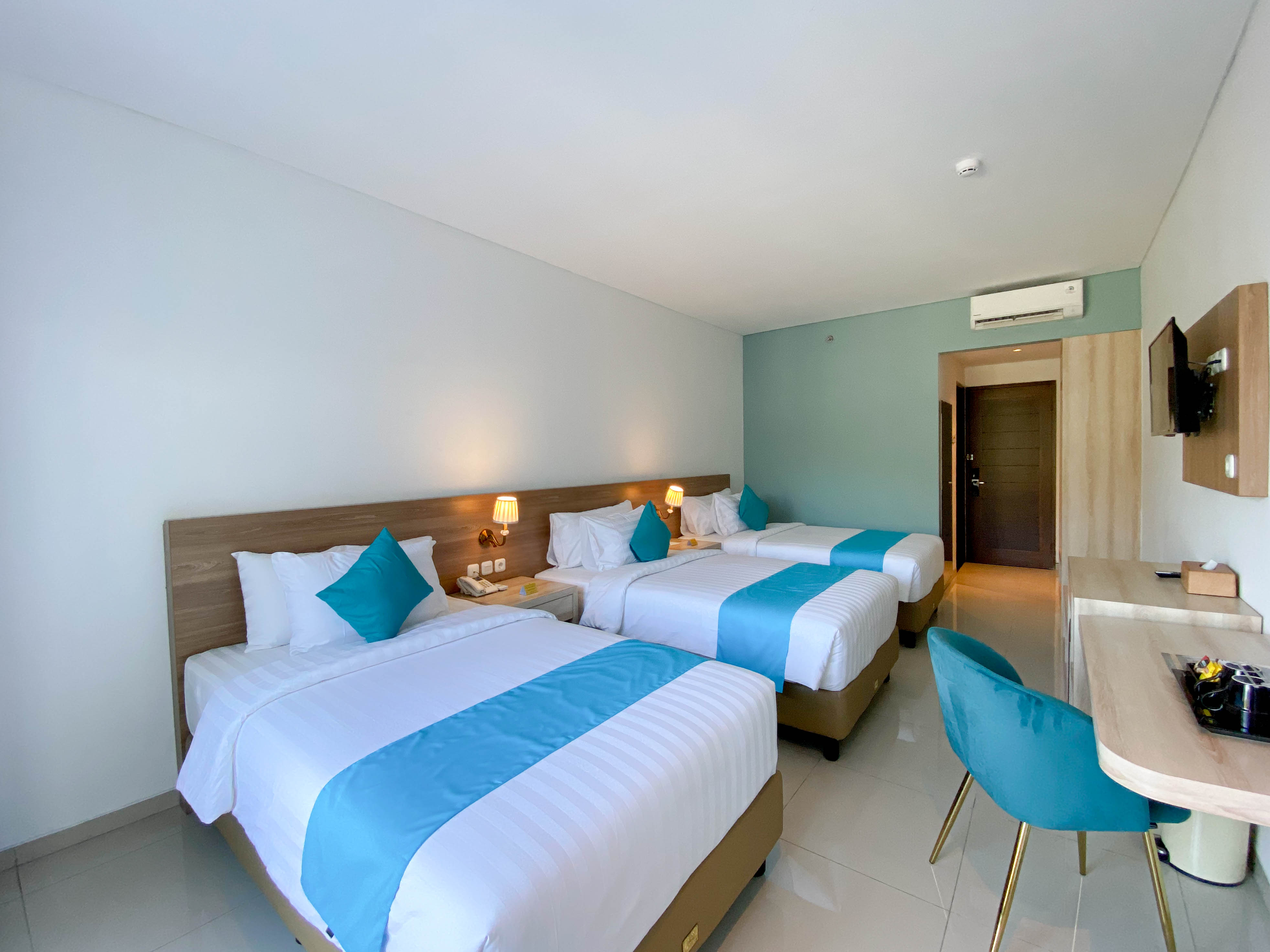 Triple Three Bedrooms One Bathroom