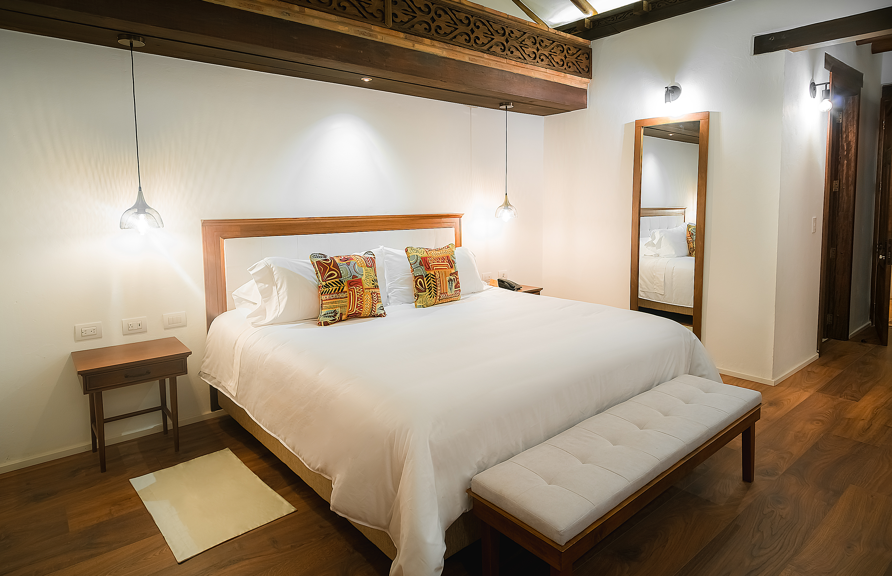 Double King Bed One Bedroom 