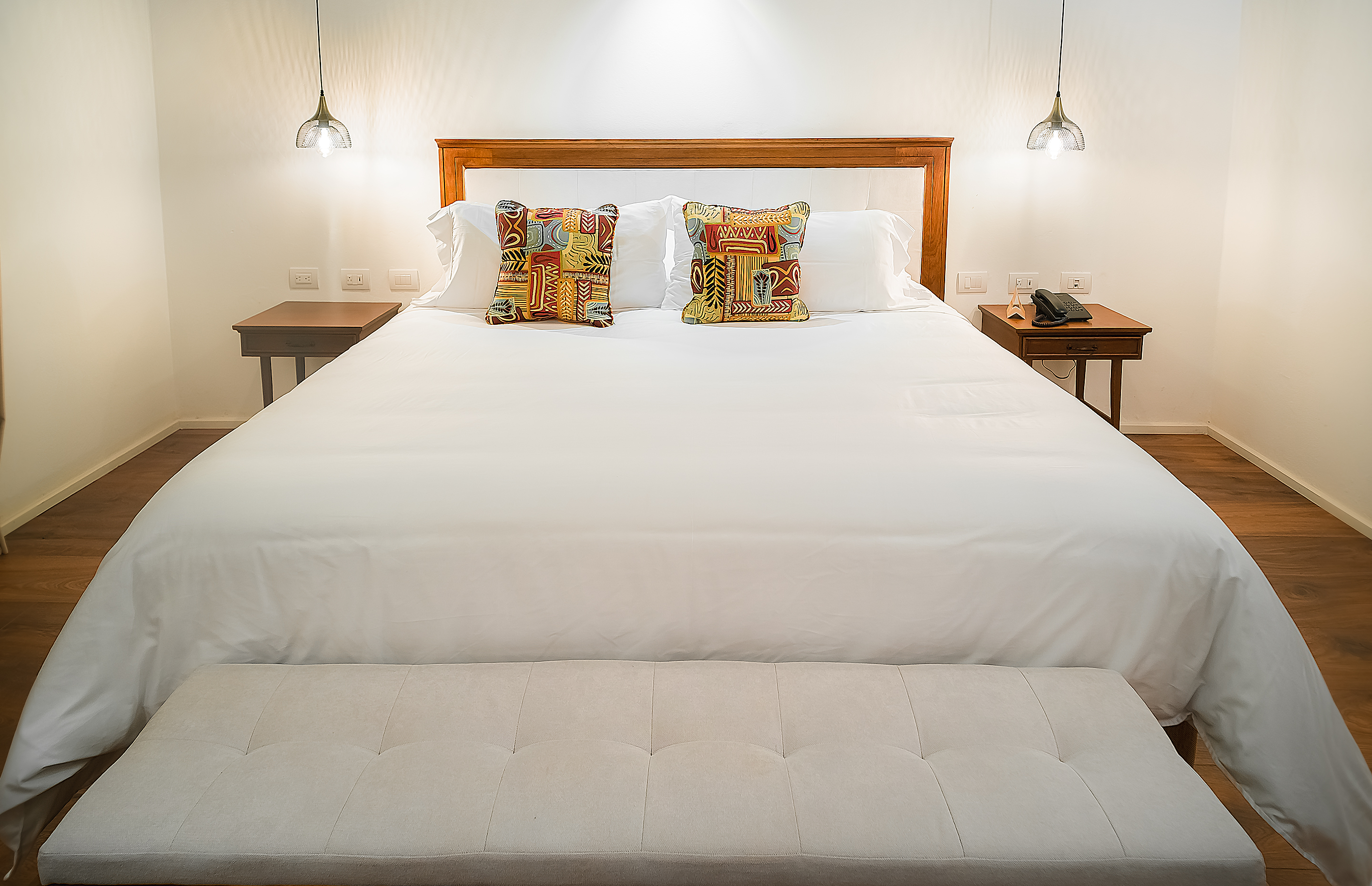 Double King Bed One Bedroom 