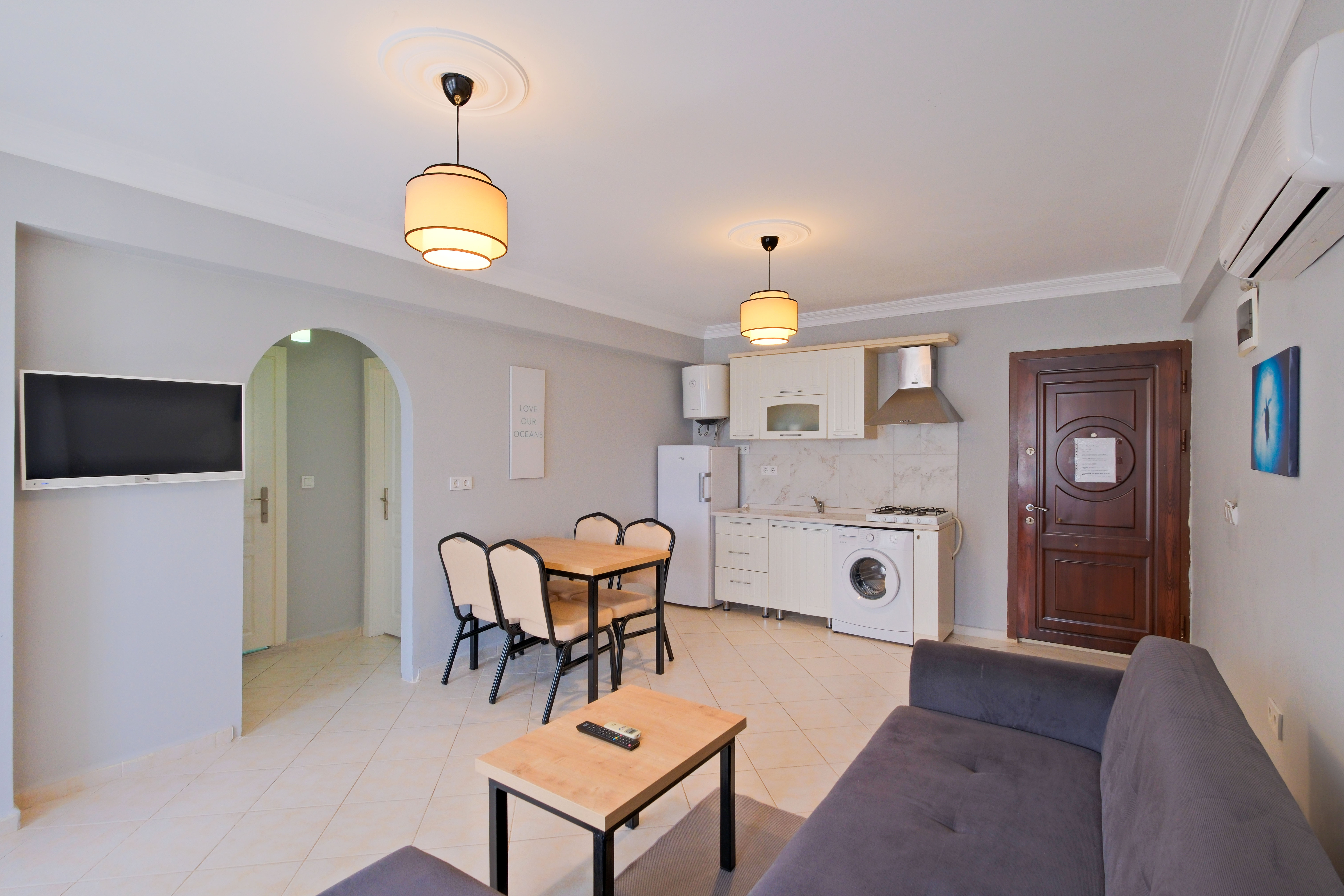 Apartment Garden View with Balcony