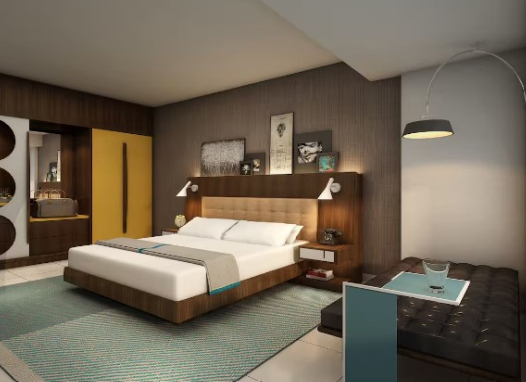 Double King Size Bed