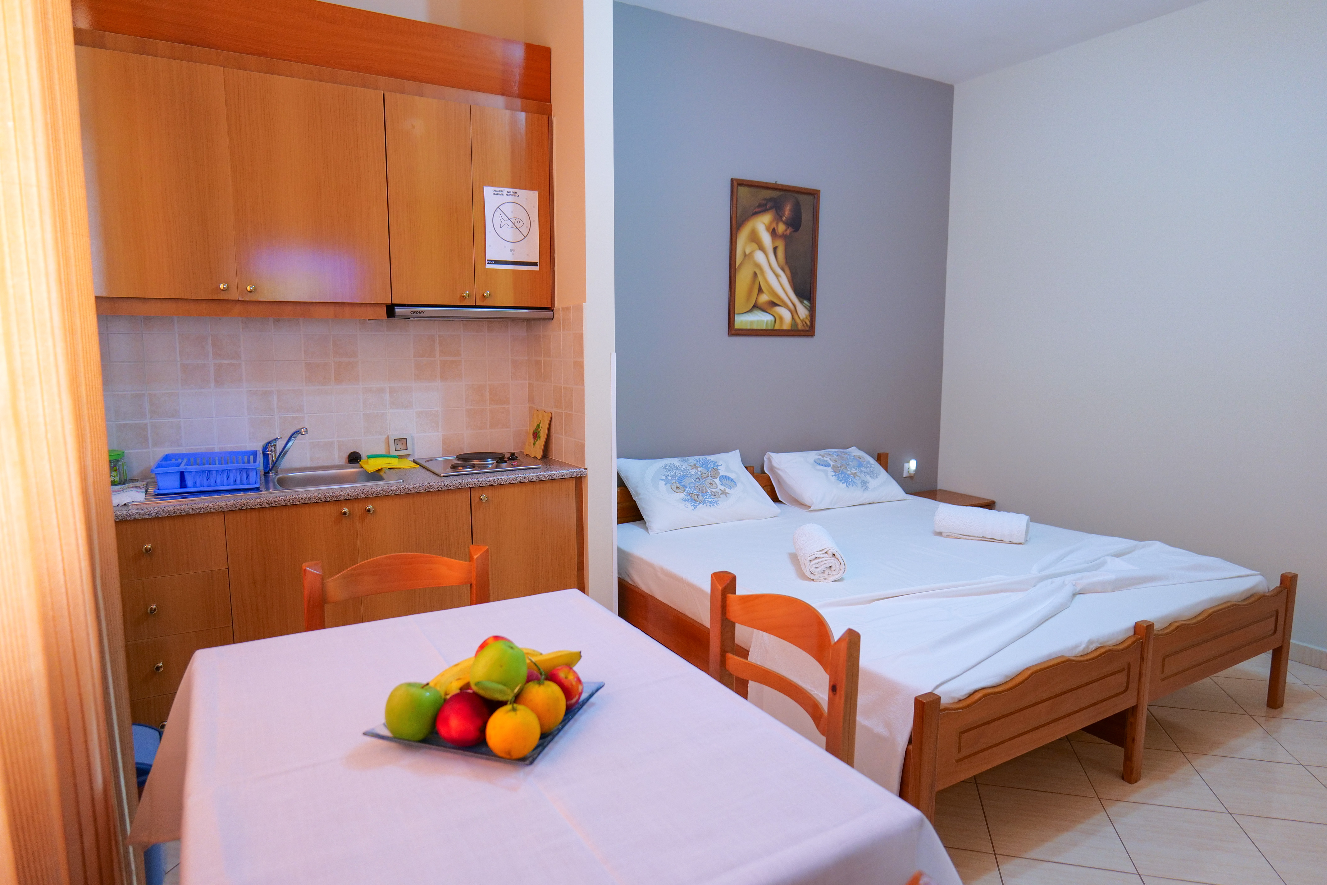 Double One Bedroom One Bathroom