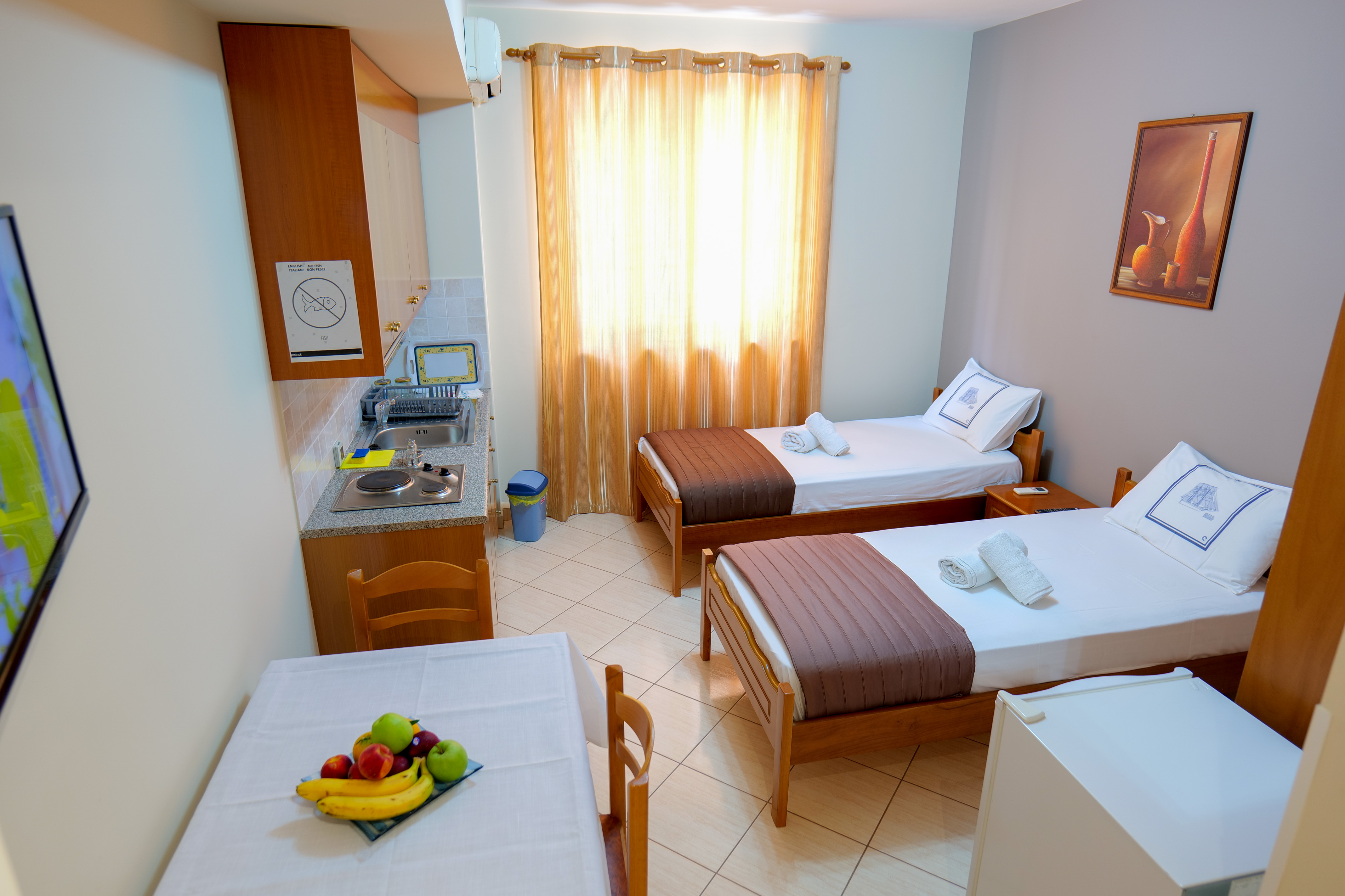 Twin One Bedroom One Bathroom