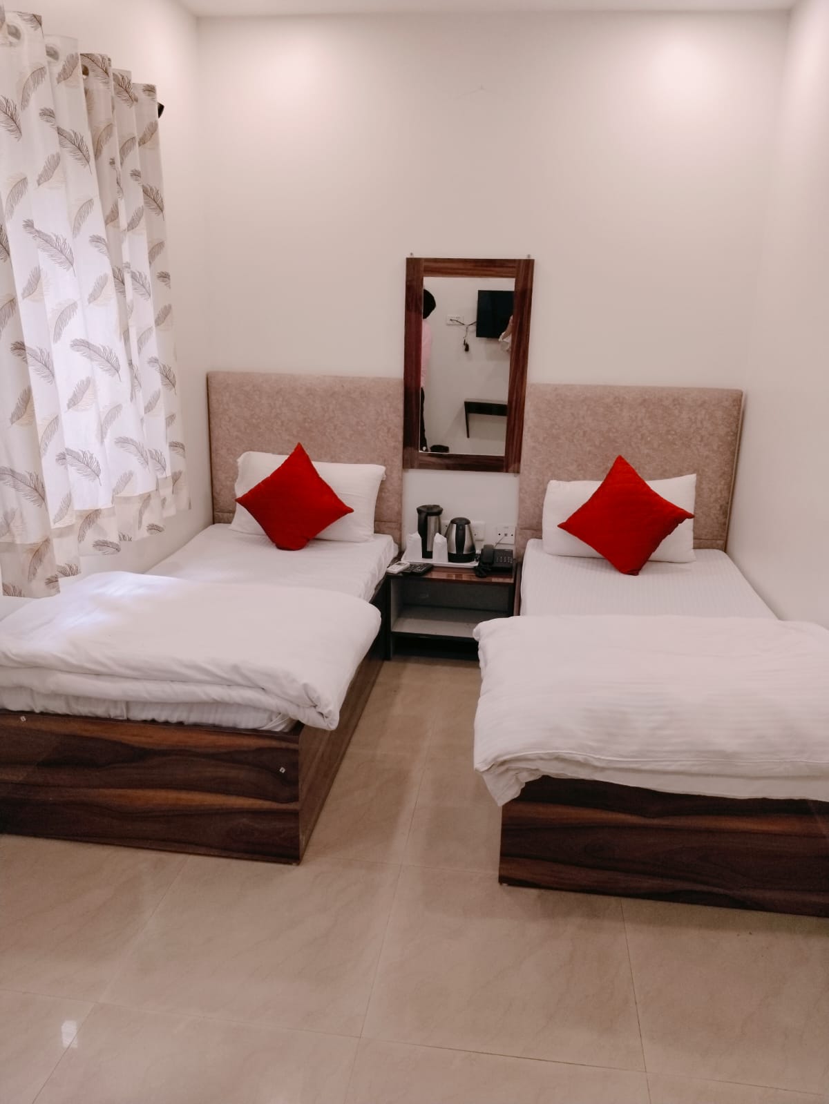 Double or Twin Two Bedrooms One Bathroom