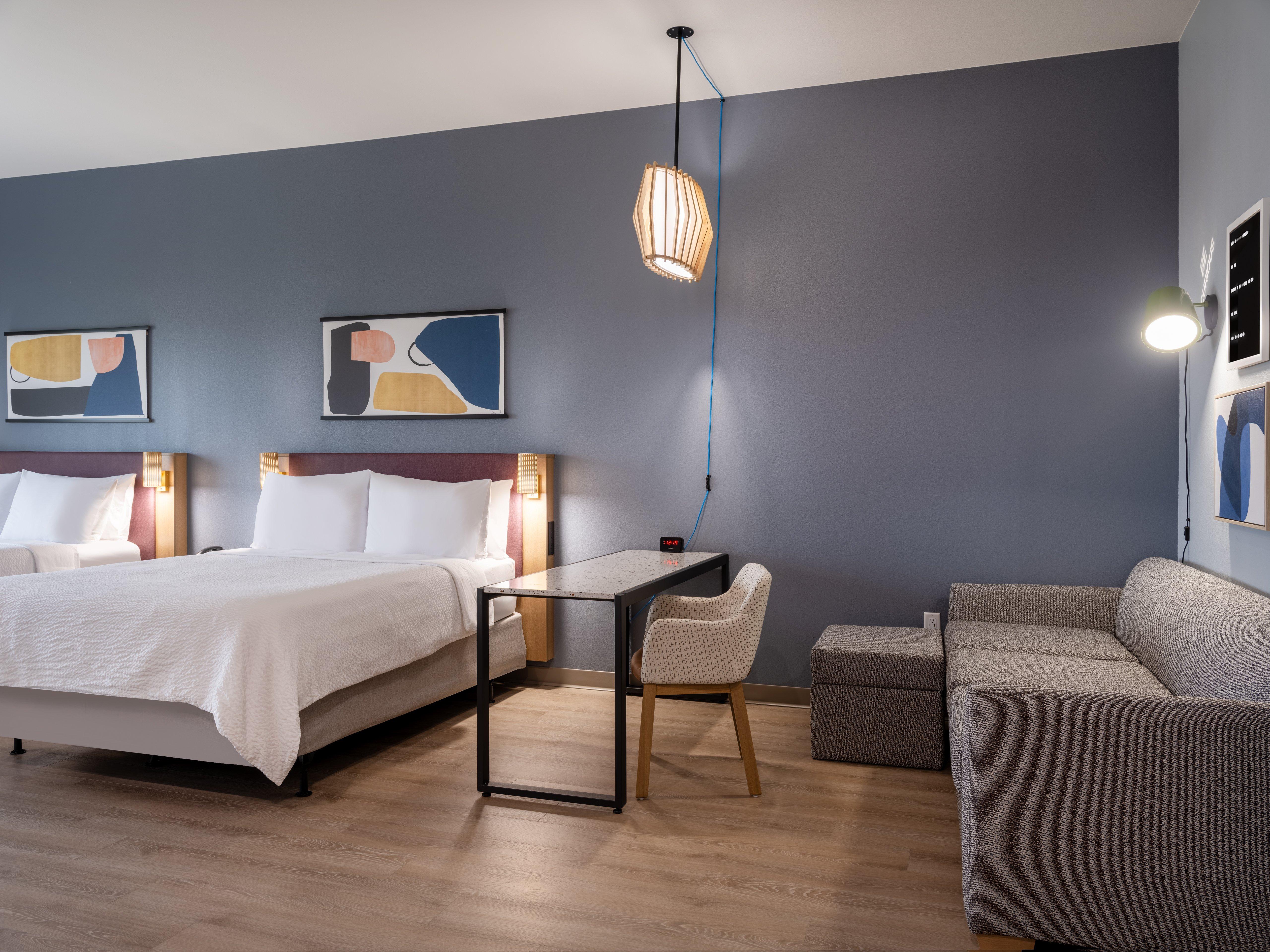 Studio Two Queen Beds