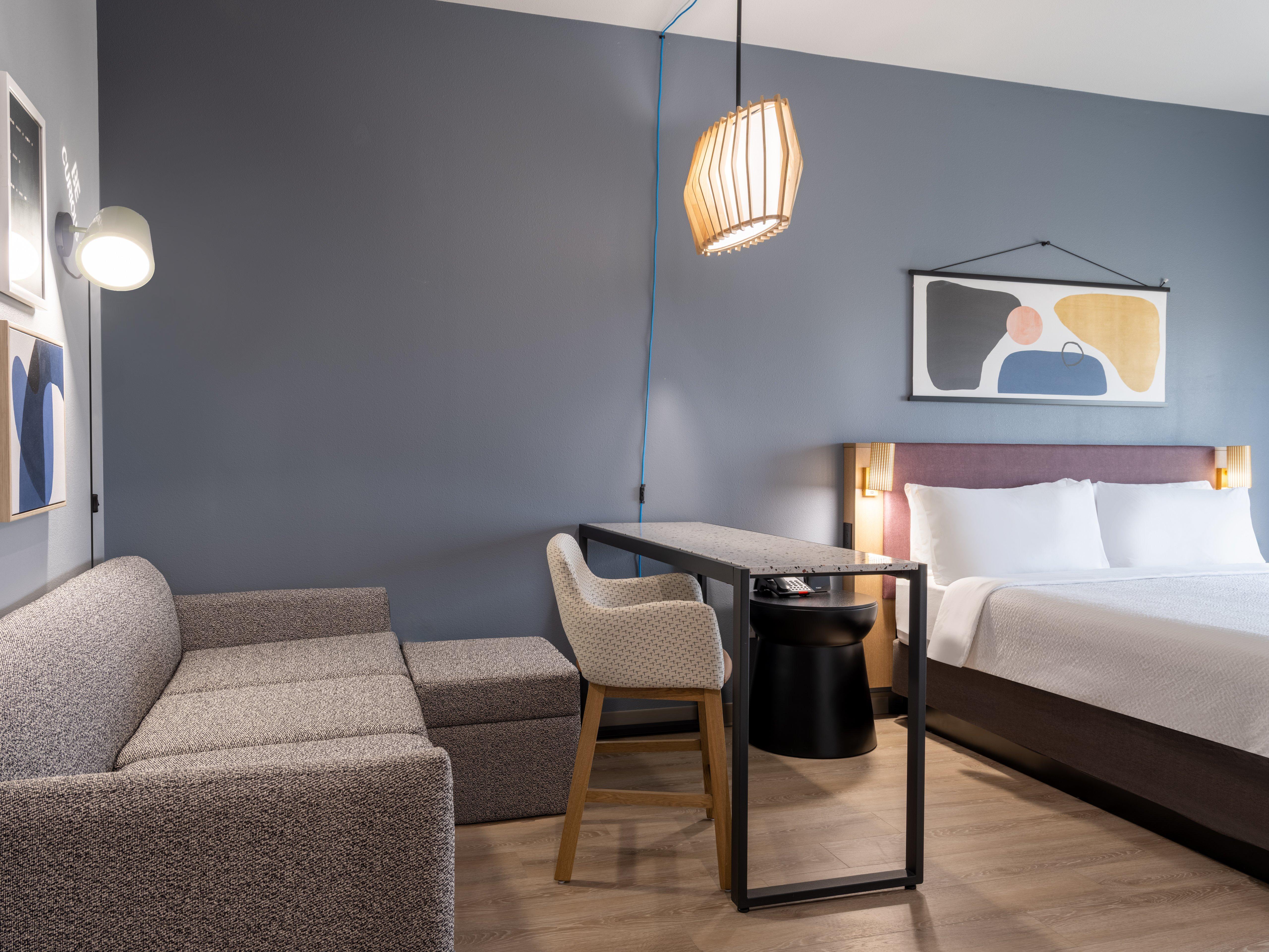 Studio King Size Bed