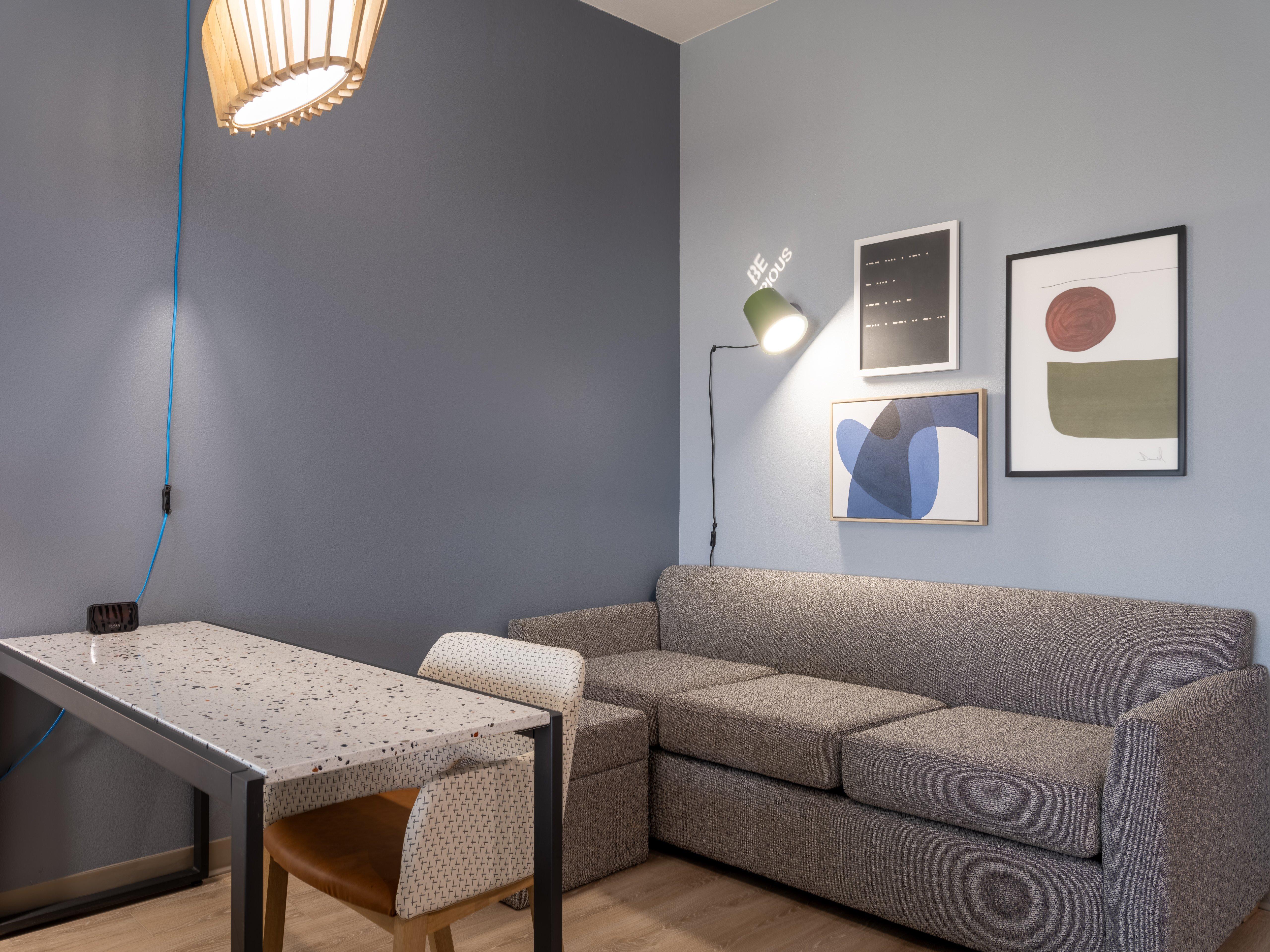 Studio King Size Bed