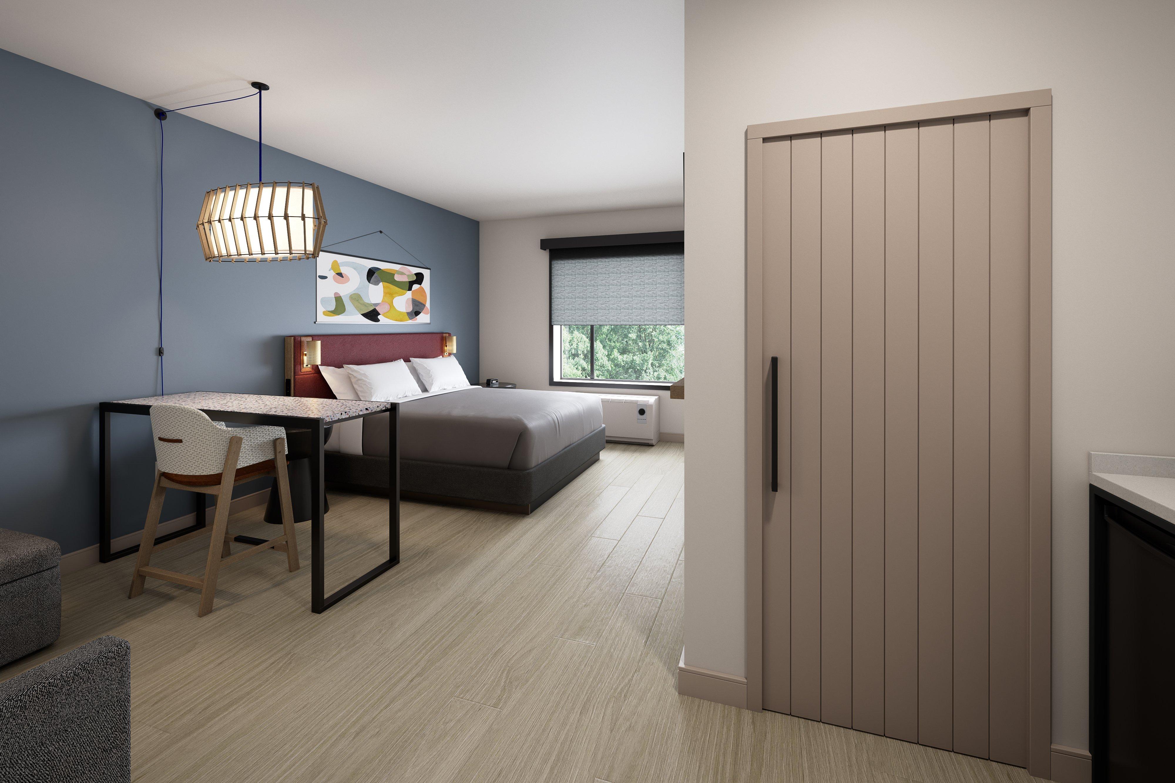 Studio King Size Bed