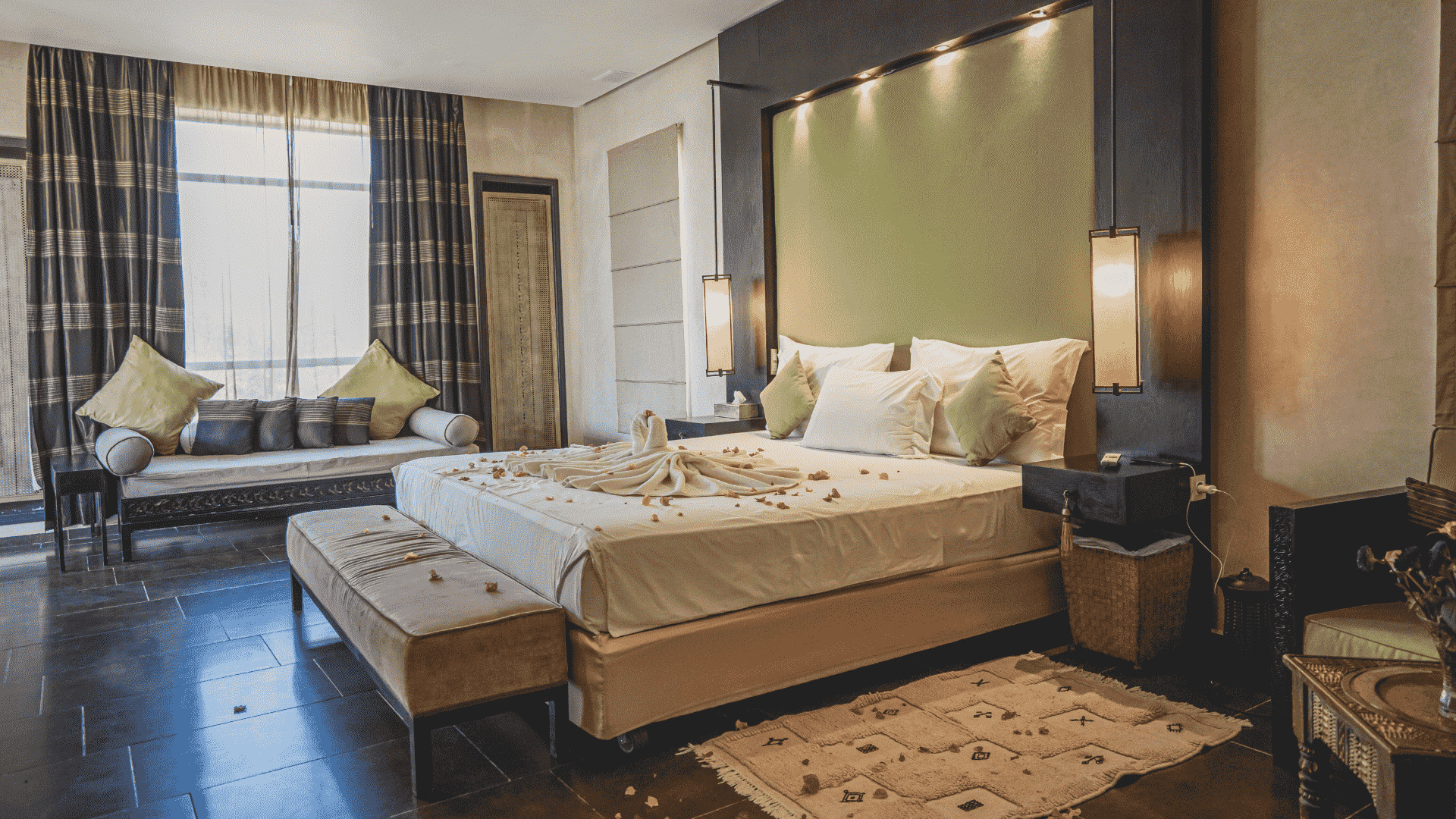 Suite Two Double Beds One Bedroom 