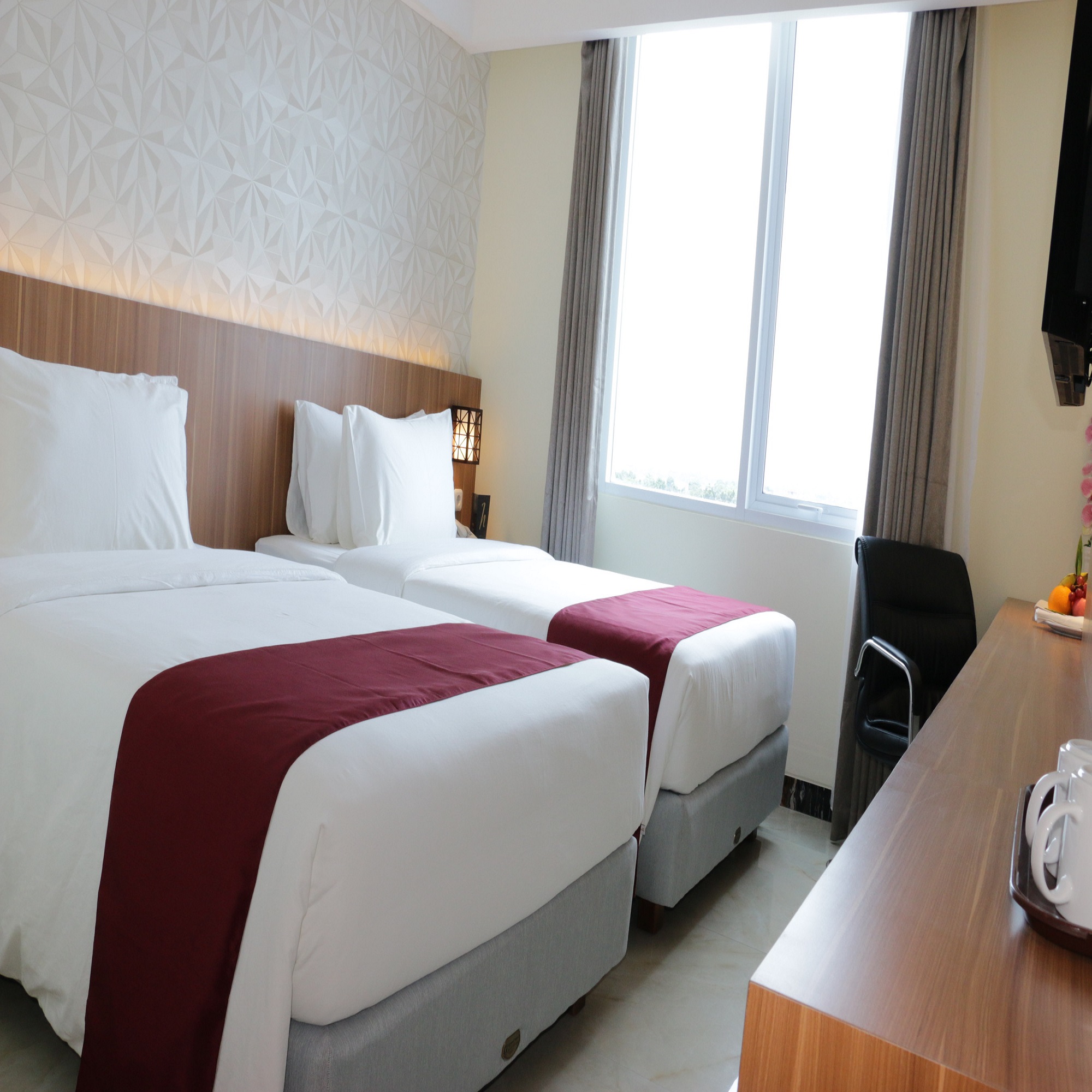 Twin Deluxe Mountain View